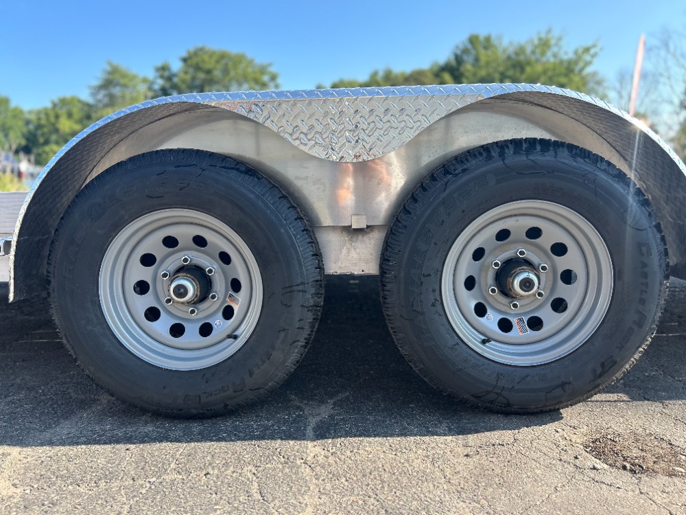 2025 Legend 7x20 Aluminum Open Car Hauler Trailer Utility Trailer