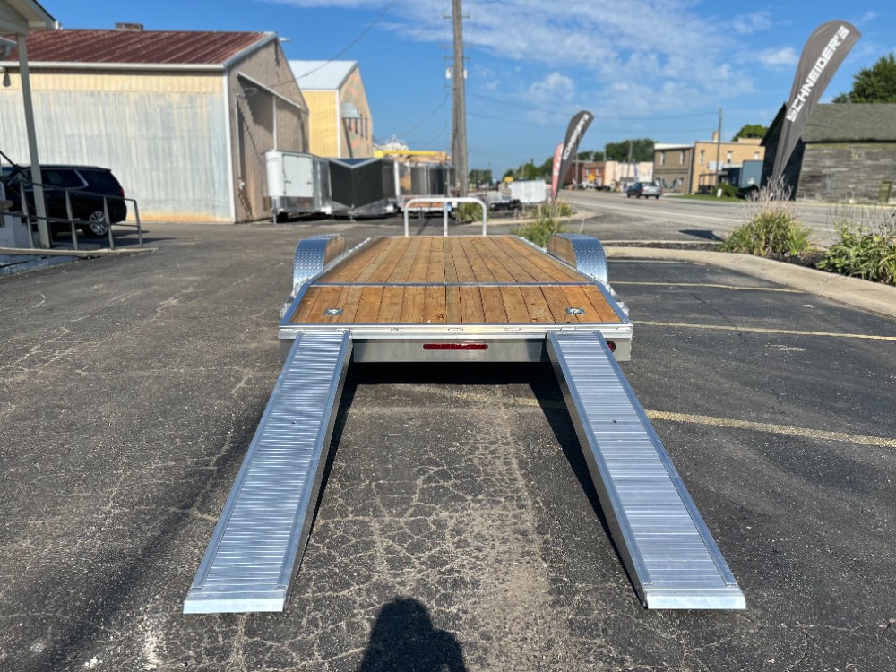 2025 Legend 7x20 Aluminum Open Car Hauler Trailer Utility Trailer