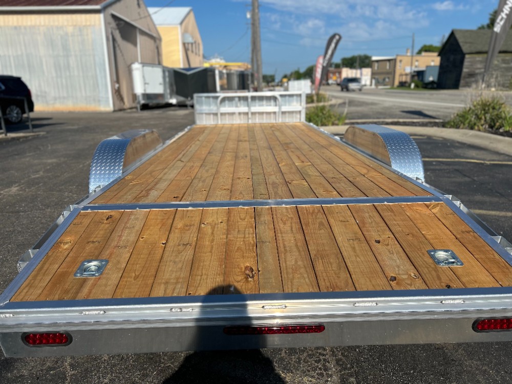 2025 Legend 7x20 Aluminum Open Car Hauler Trailer Utility Trailer