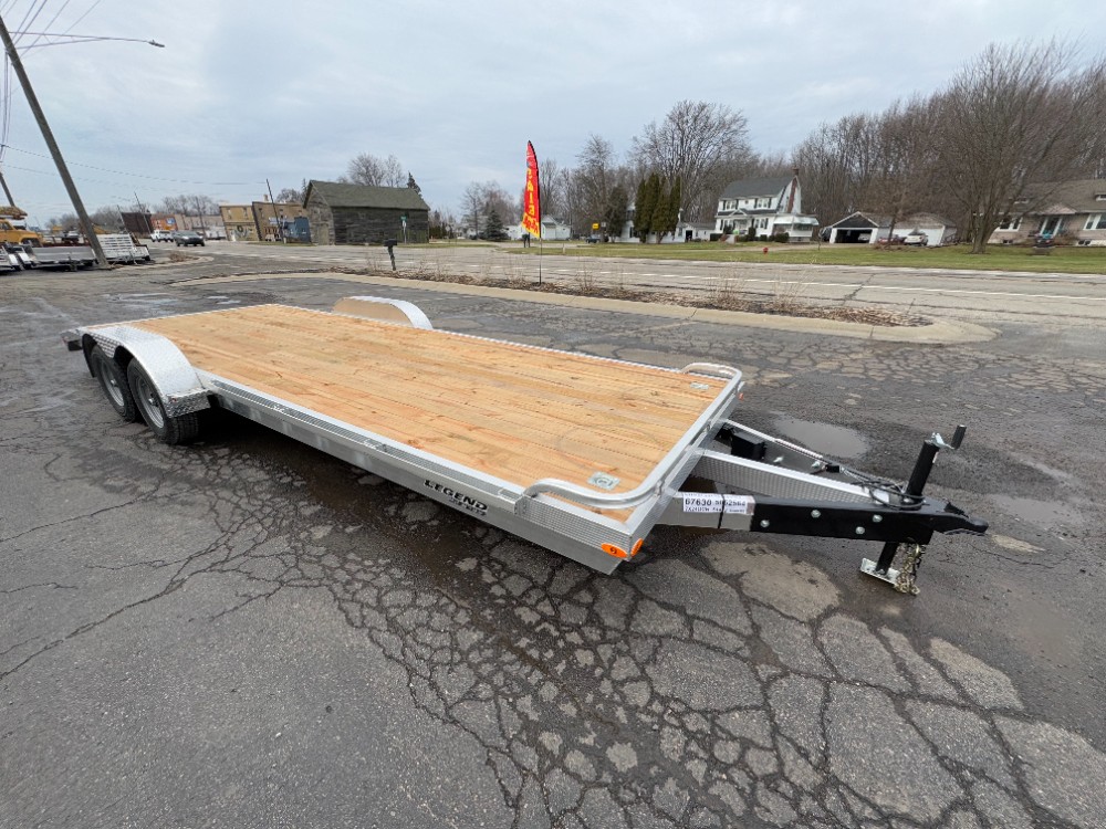 2025 Legend 7x24 Open Car Hauler Trailer Utility Trailer