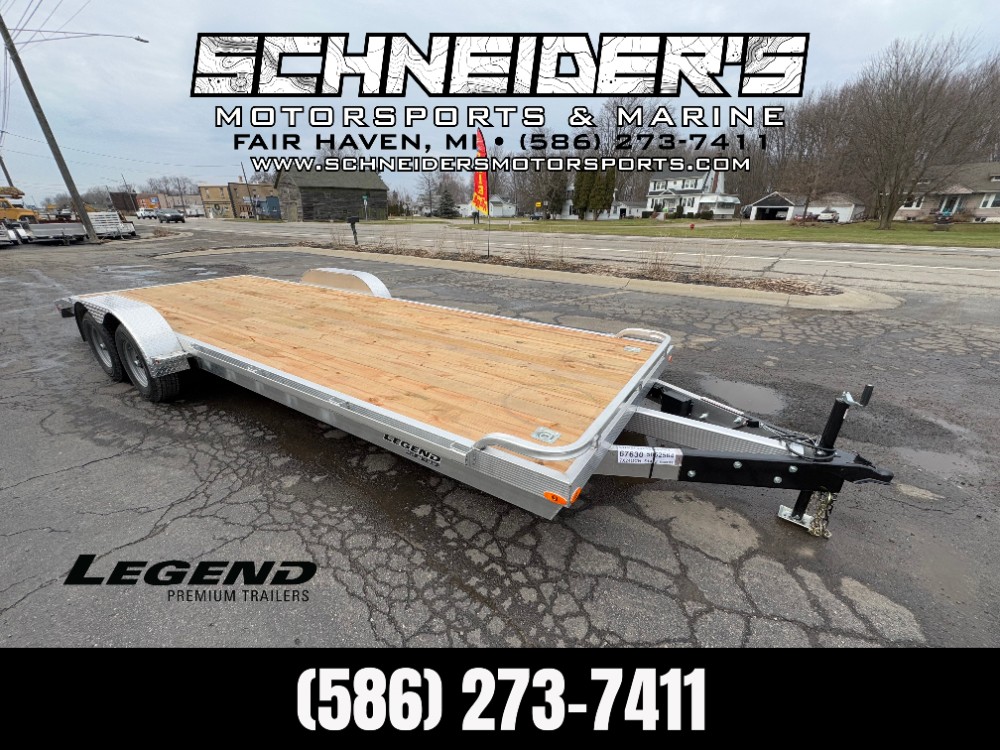 2025 Legend 7x24 Open Car Hauler Trailer Utility Trailer