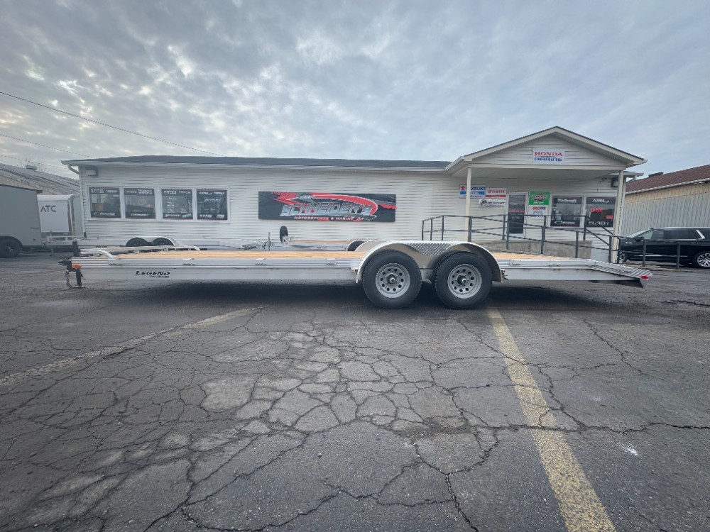 2025 Legend 7x24 Open Car Hauler Trailer Utility Trailer