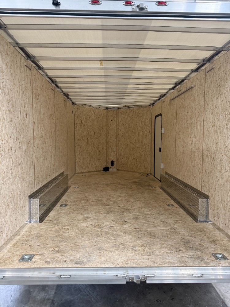 2026 Legend 8X19 Flat Top V-Nose Tandem Axle Enclosed Cargo / Contractor Trailer Cargo Trailer