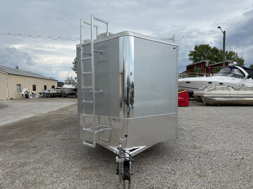 2026 Legend 8X19 Flat Top V-Nose Tandem Axle Enclosed Cargo / Contractor Trailer Cargo Trailer