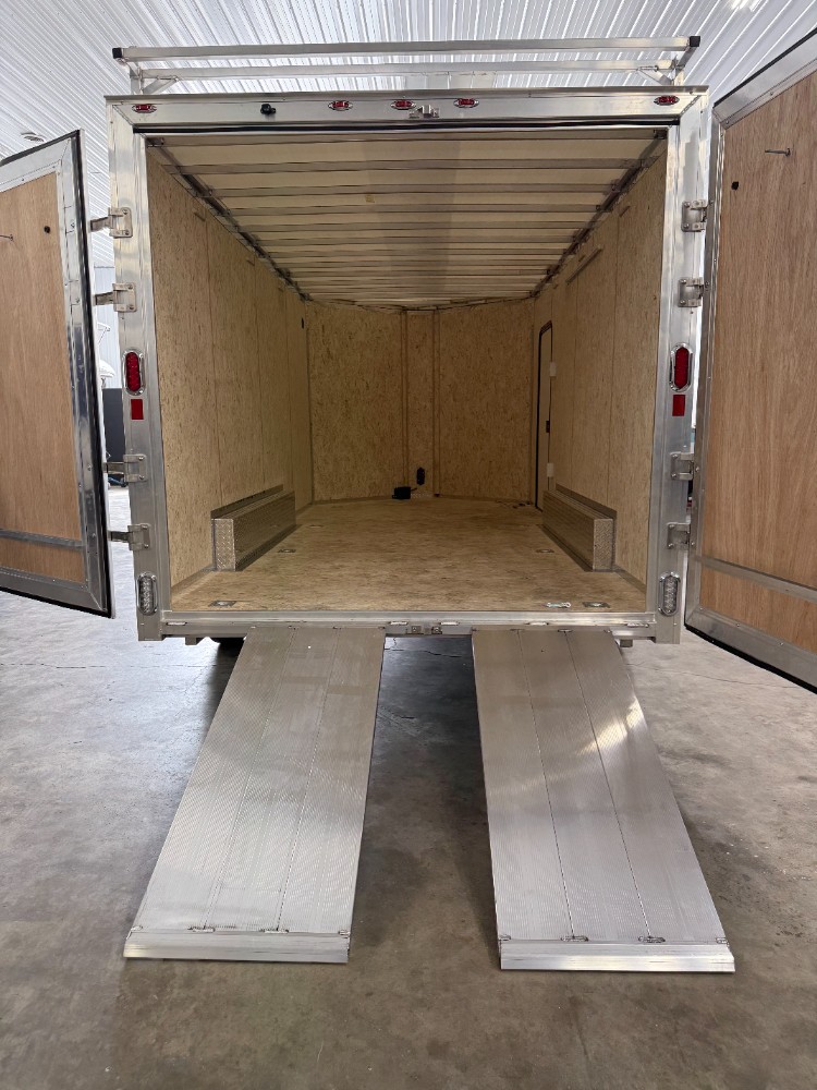 2026 Legend 8X19 Flat Top V-Nose Tandem Axle Enclosed Cargo / Contractor Trailer Cargo Trailer