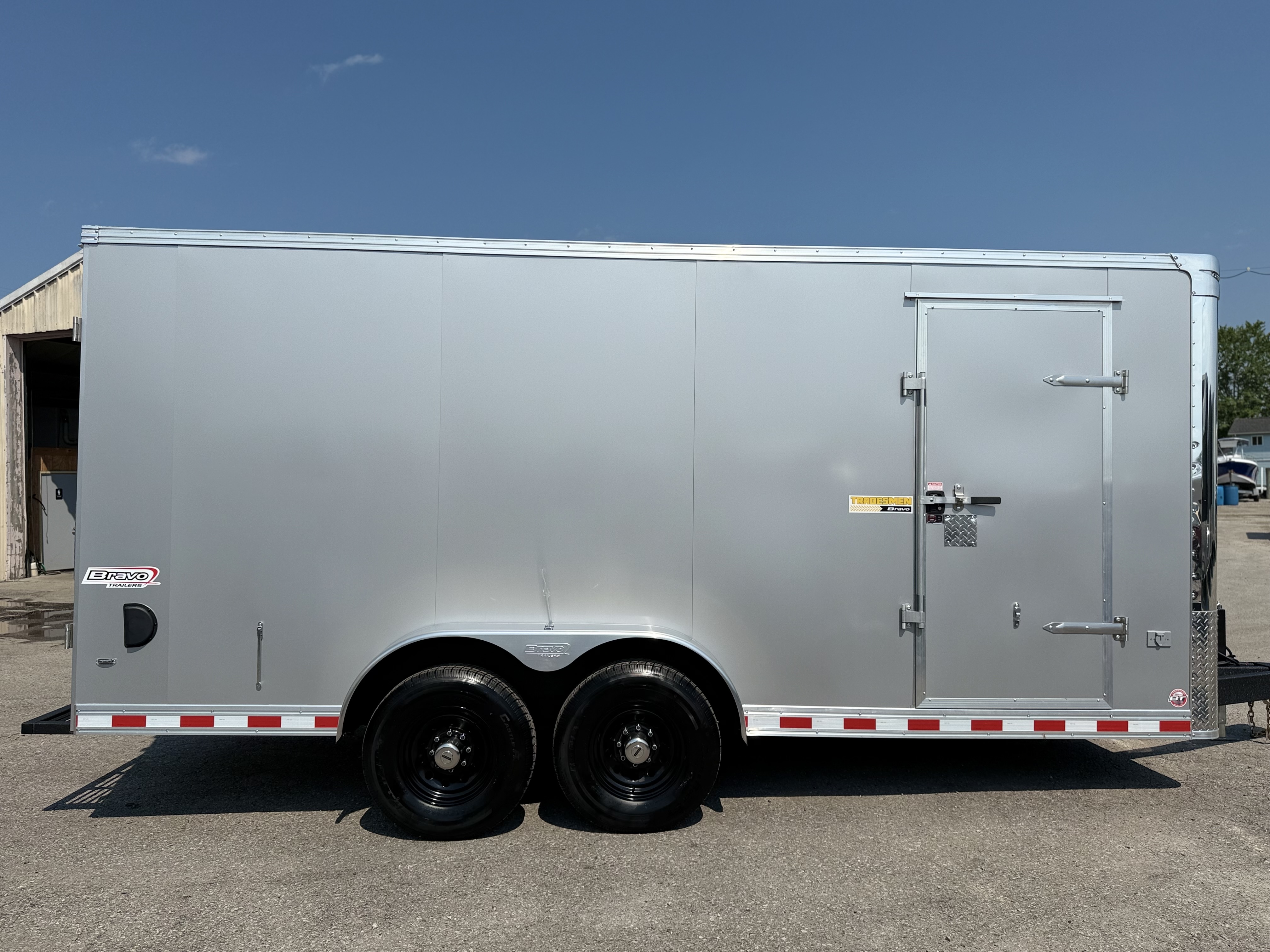 2025 Bravo 7x18 Tradesmen Tandem Axle Enclosed Cargo / Contractor Trailer New Unit Sales