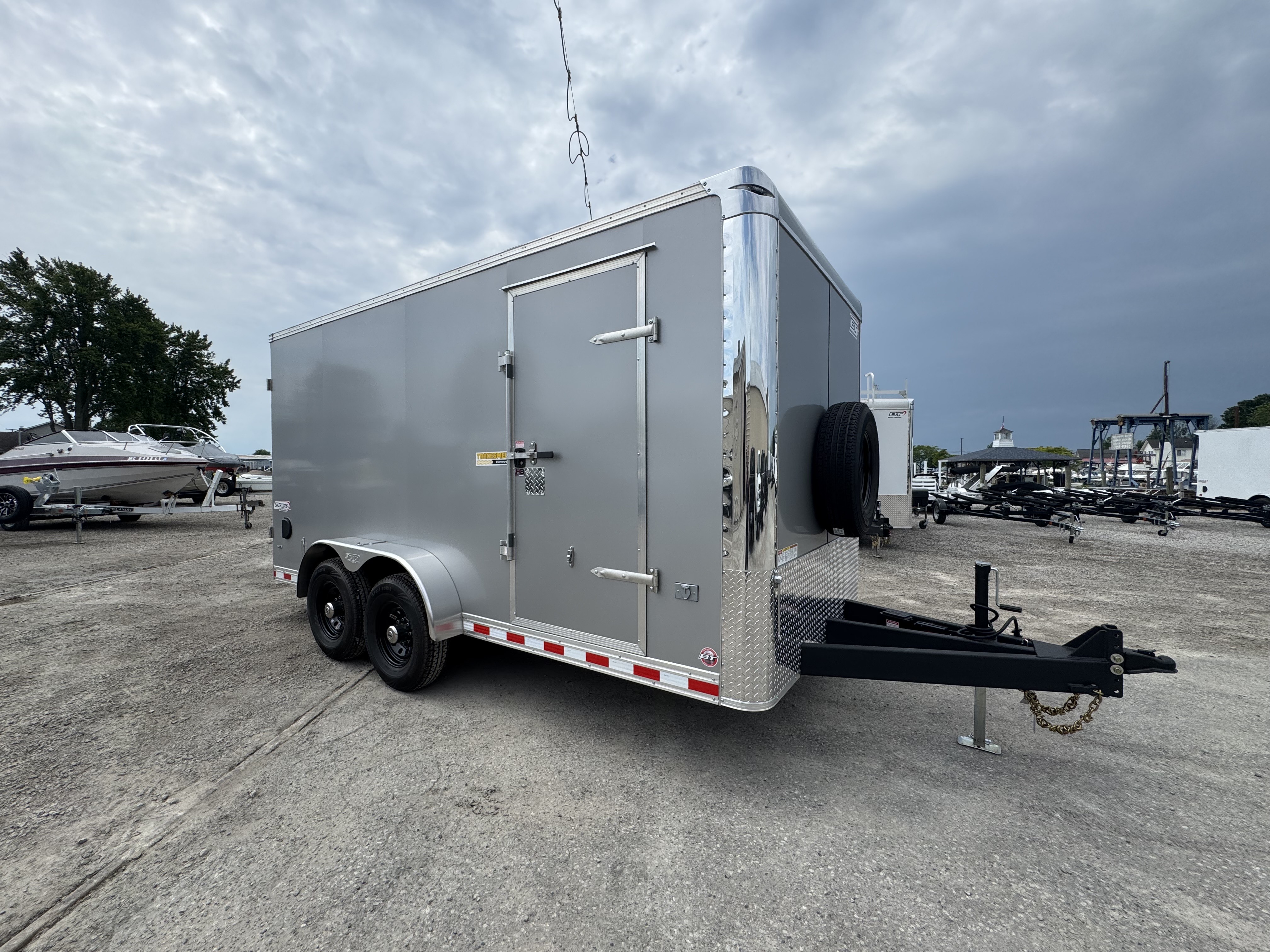 2025 Bravo 7X16 Tradesmen Tandem Axle Enclosed Cargo / Contractor Trailer New Unit Sales