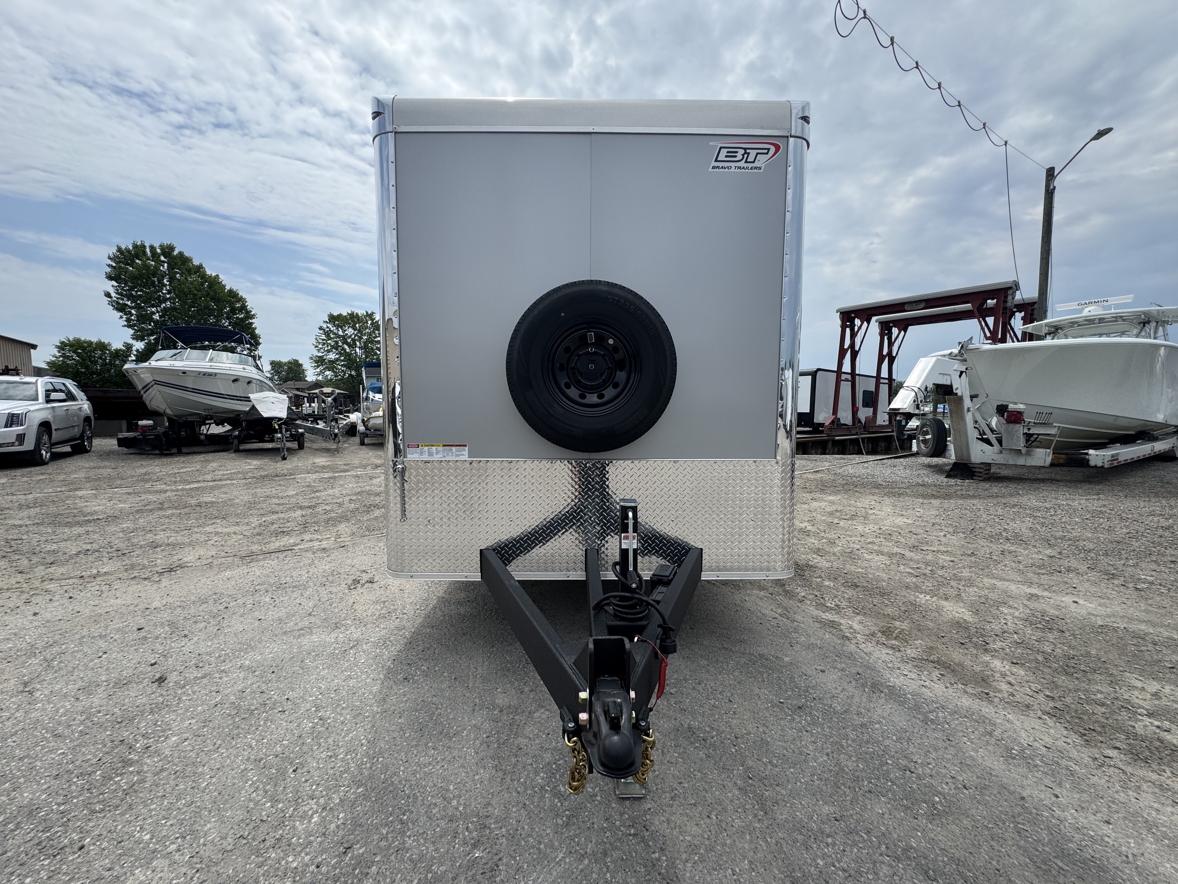 2025 Bravo 7X16 Tradesmen Tandem Axle Enclosed Cargo / Contractor Trailer New Unit Sales