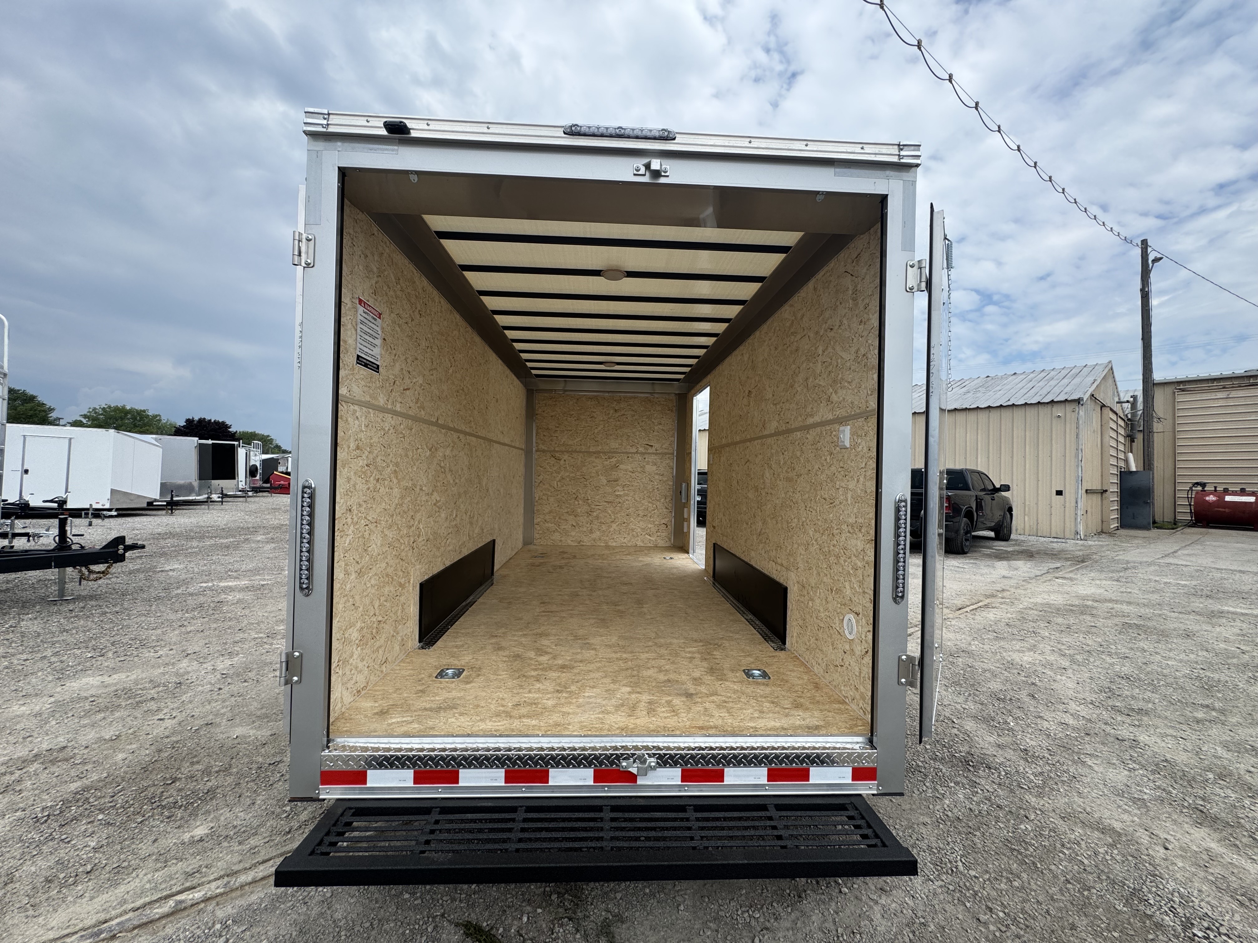 2025 Bravo 7X16 Tradesmen Tandem Axle Enclosed Cargo / Contractor Trailer New Unit Sales