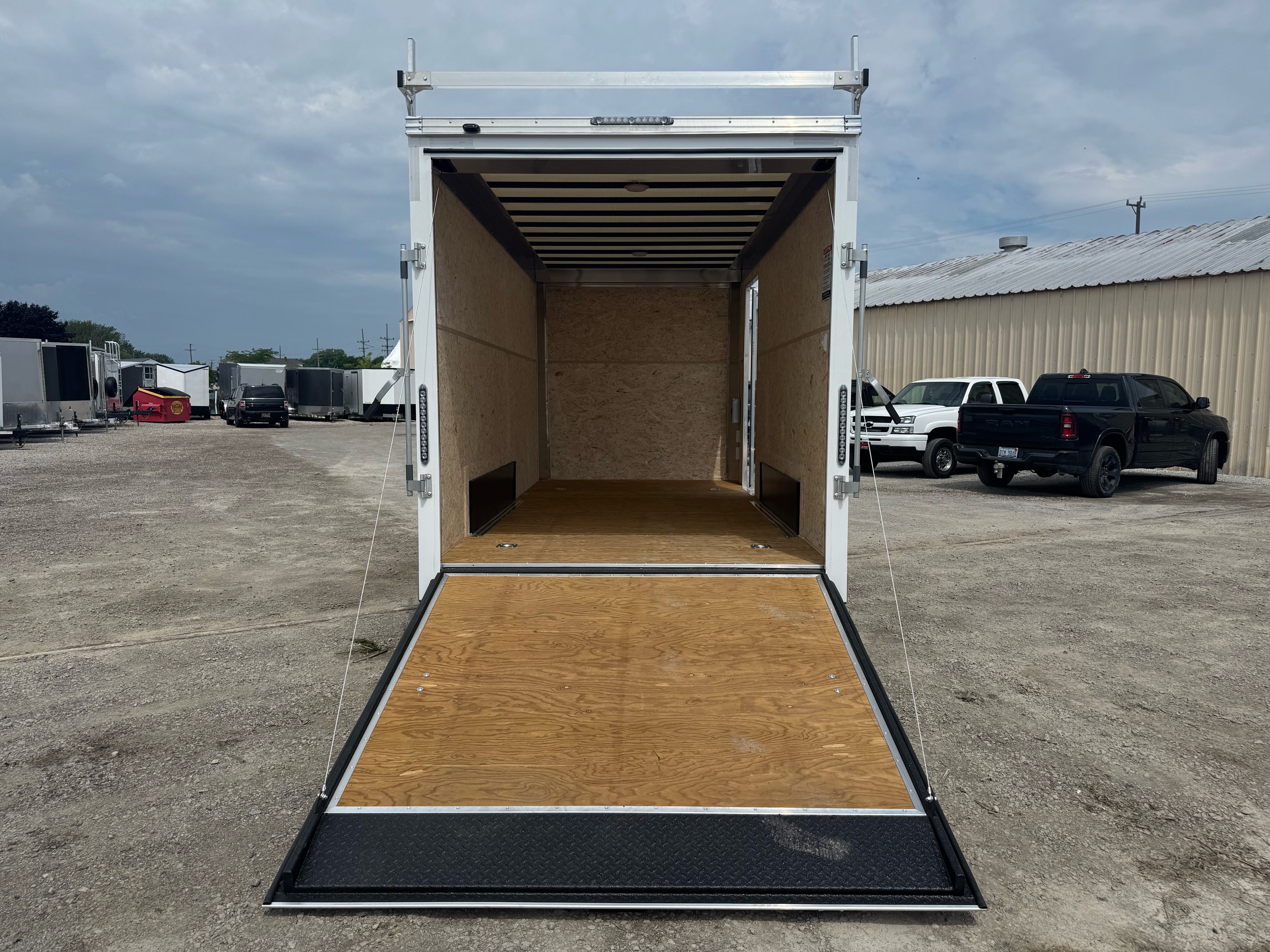 2025 Bravo 7X16 Tradesmen Tandem Axle Enclosed Cargo / Contractor Trailer New Unit Sales