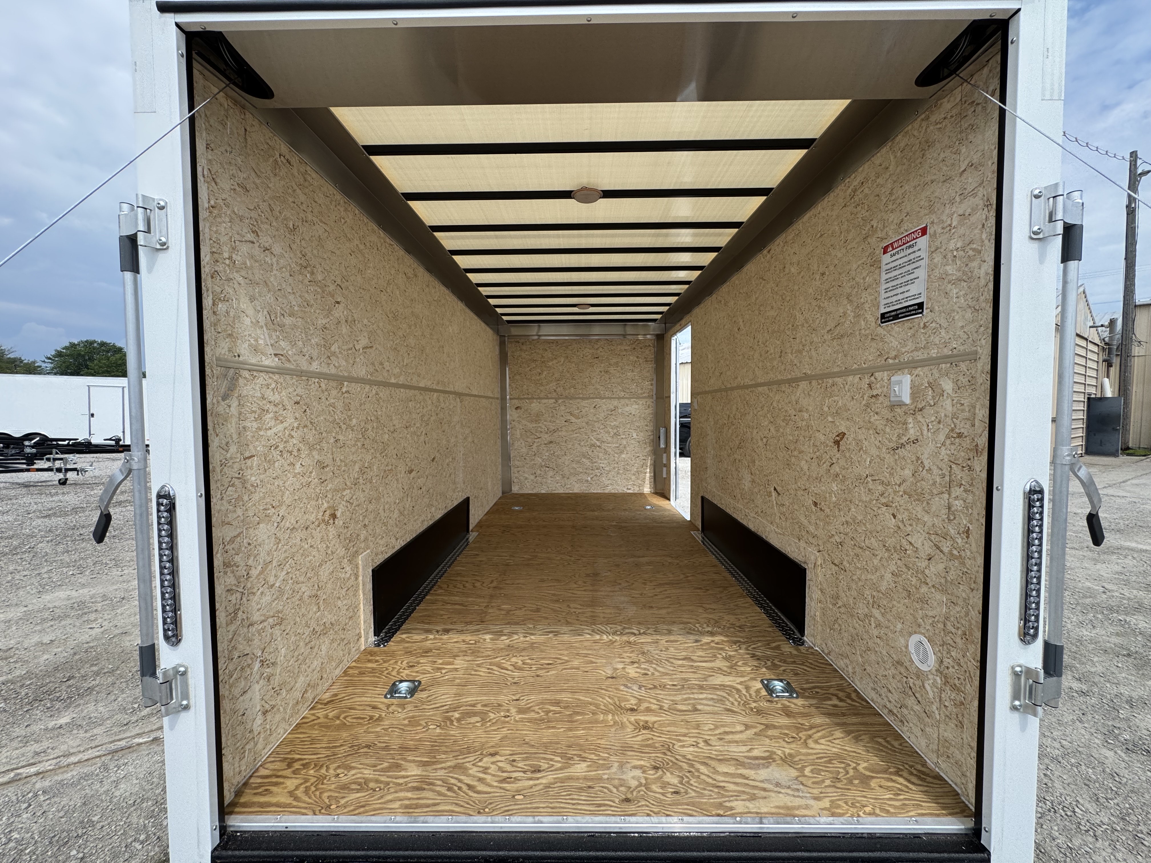 2025 Bravo 7X16 Tradesmen Tandem Axle Enclosed Cargo / Contractor Trailer New Unit Sales