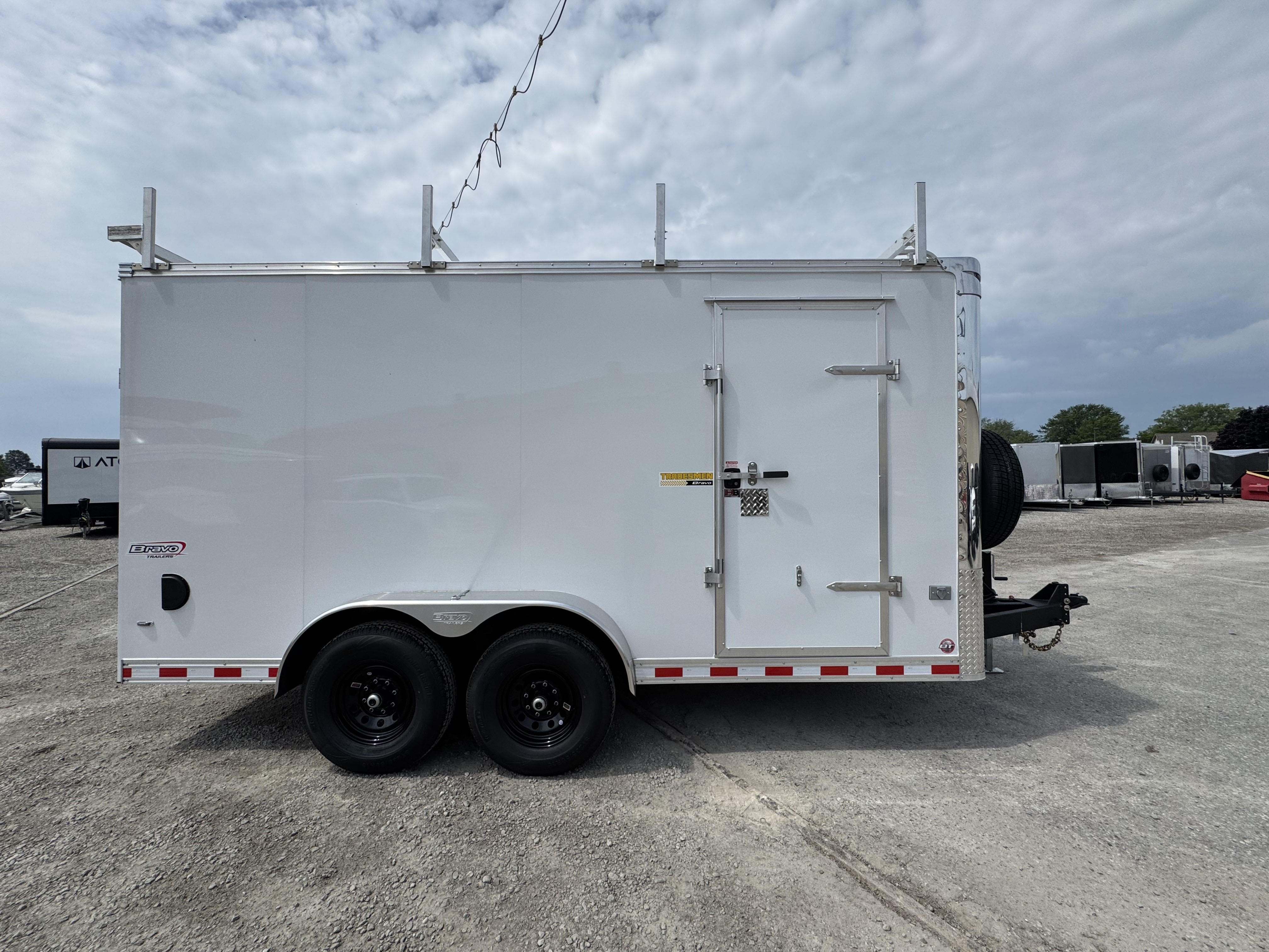 2025 Bravo 7X16 Tradesmen Tandem Axle Enclosed Cargo / Contractor Trailer New Unit Sales