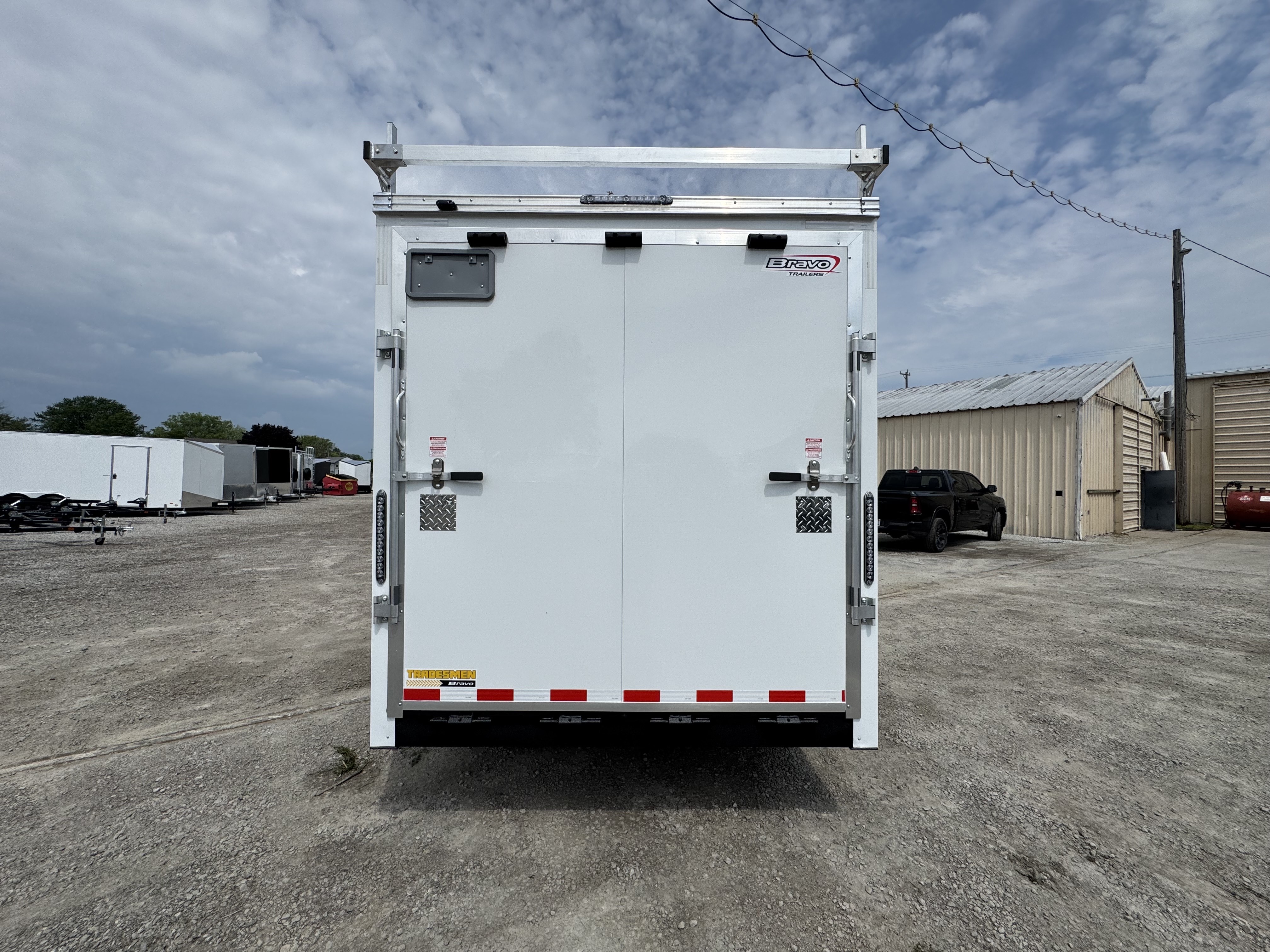 2025 Bravo 7X16 Tradesmen Tandem Axle Enclosed Cargo / Contractor Trailer New Unit Sales