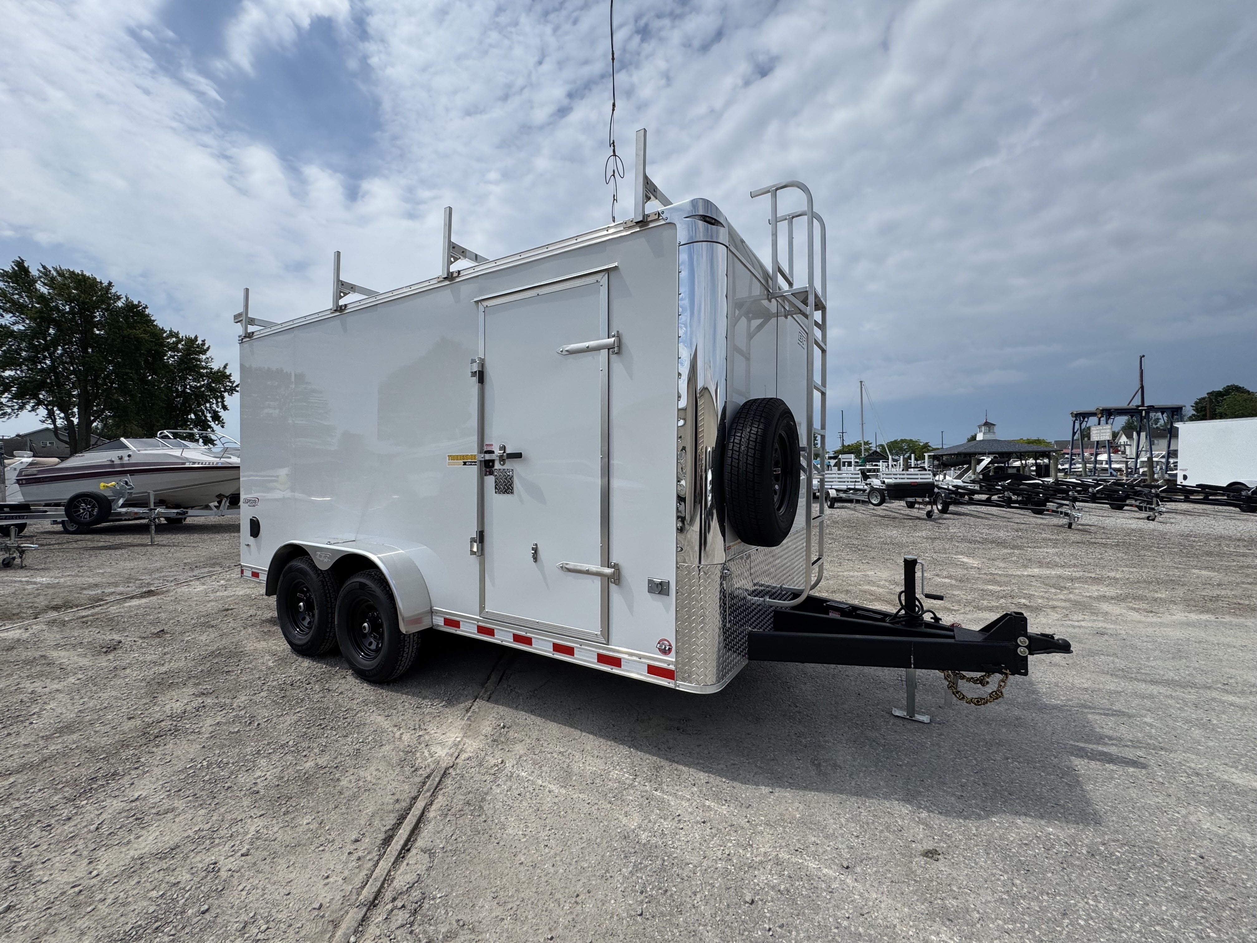 2025 Bravo 7X16 Tradesmen Tandem Axle Enclosed Cargo / Contractor Trailer New Unit Sales
