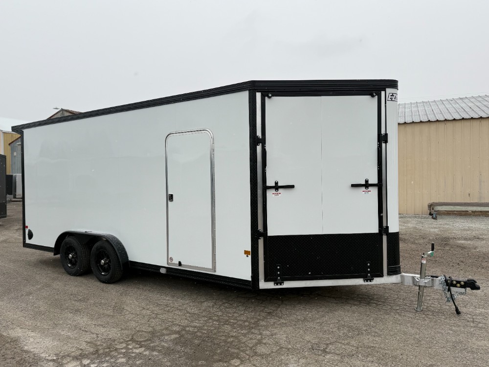 2026 Ez Hauler EZES 7.5X18 Enclosed Snowmobile Trailer Cargo Trailer