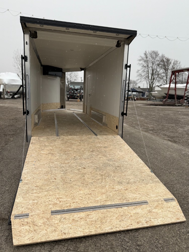 2026 Ez Hauler EZES 7.5X18 Enclosed Snowmobile Trailer Cargo Trailer