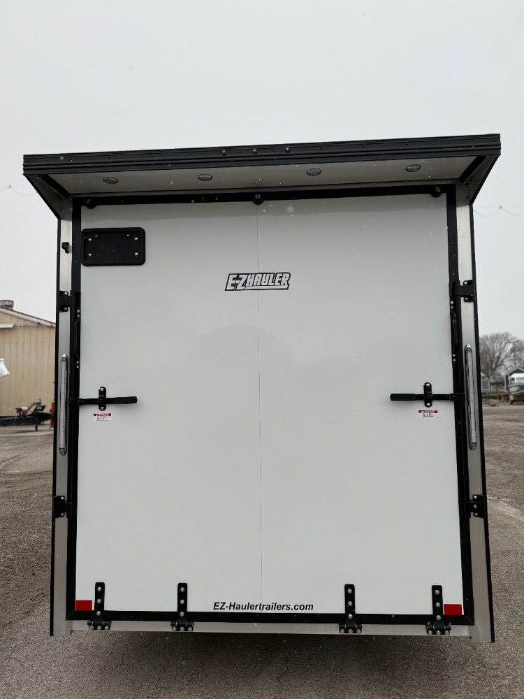 2026 Ez Hauler EZES 7.5X18 Enclosed Snowmobile Trailer Cargo Trailer
