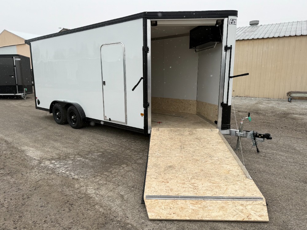 2026 Ez Hauler EZES 7.5X18 Enclosed Snowmobile Trailer Cargo Trailer
