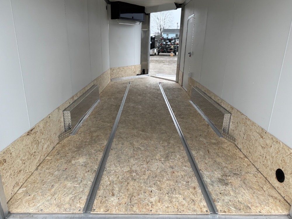 2026 Ez Hauler EZES 7.5X18 Enclosed Snowmobile Trailer Cargo Trailer