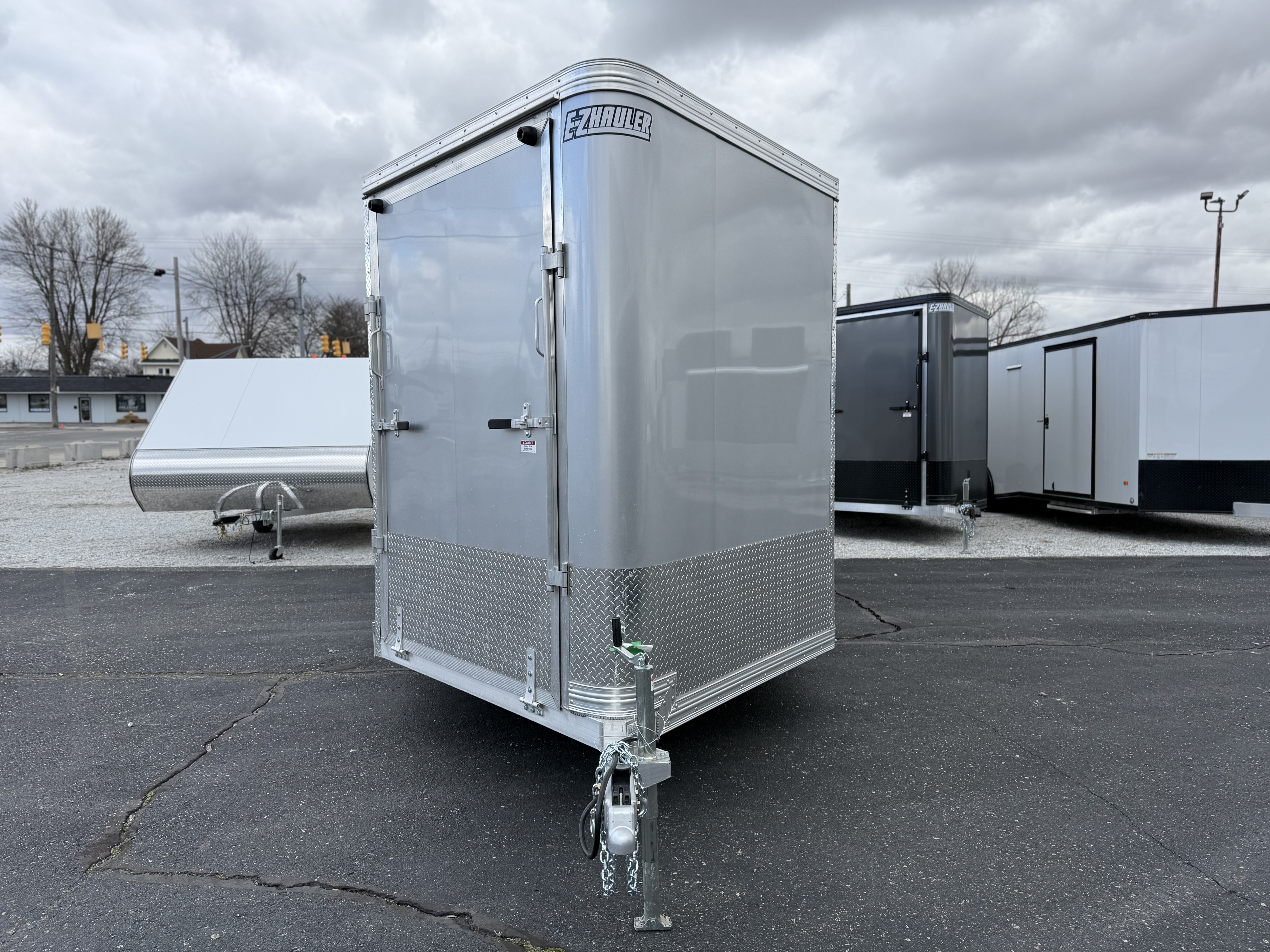 2026 Ez Hauler EZES 7.5X18 Enclosed Snowmobile Trailer New Unit Sales