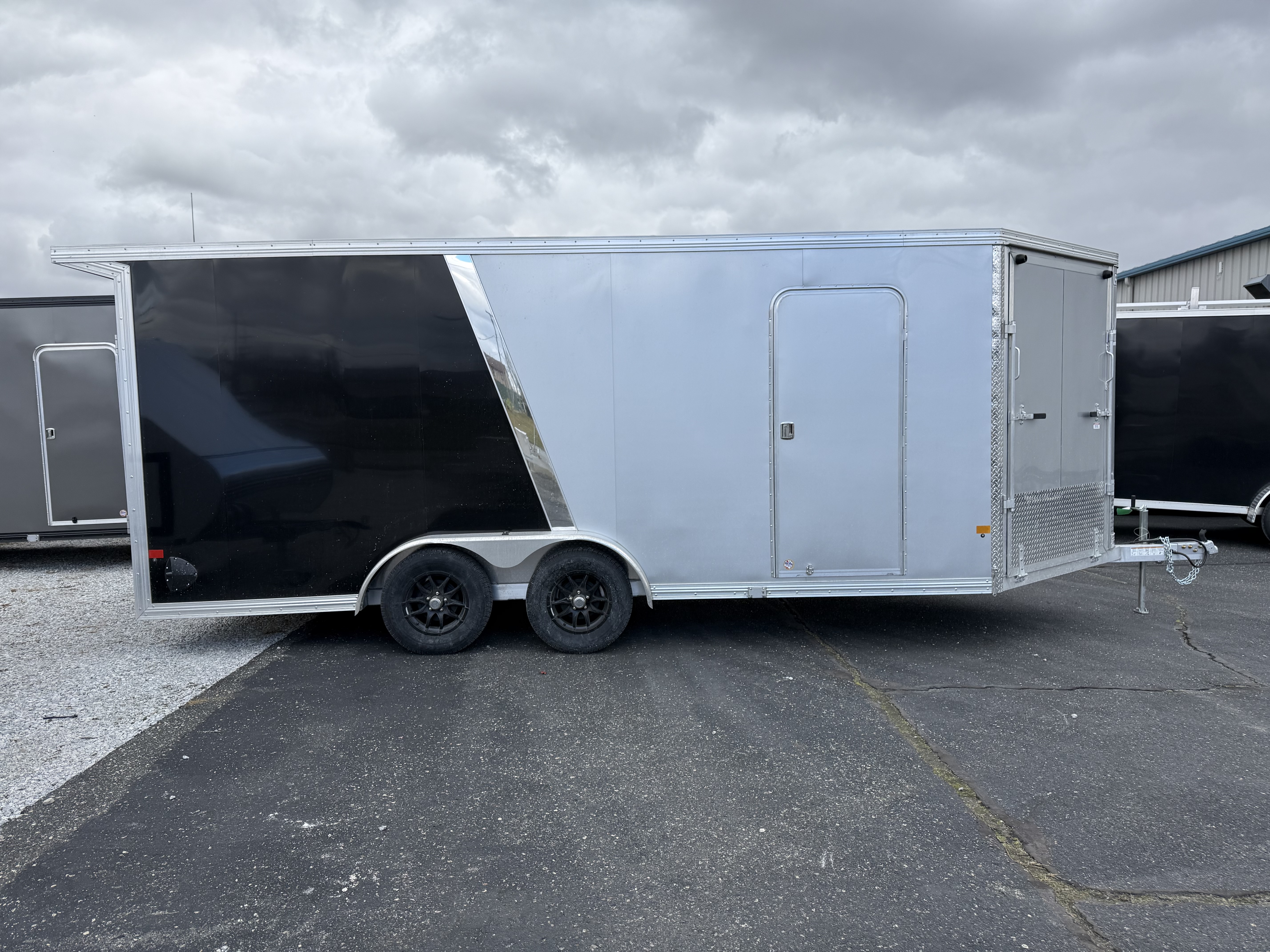 2026 Ez Hauler EZES 7.5X18 Enclosed Snowmobile Trailer New Unit Sales