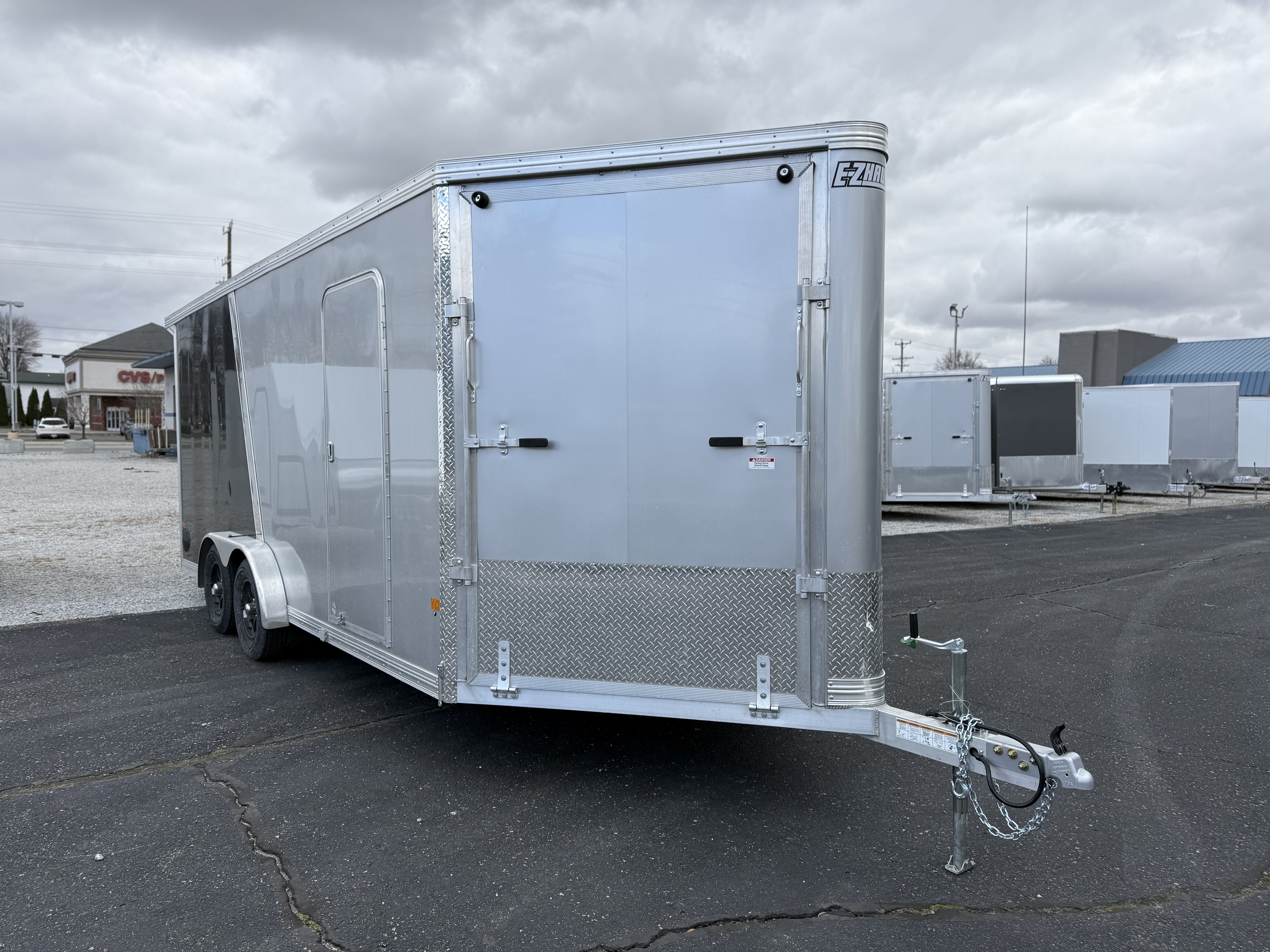 2026 Ez Hauler EZES 7.5X18 Enclosed Snowmobile Trailer New Unit Sales