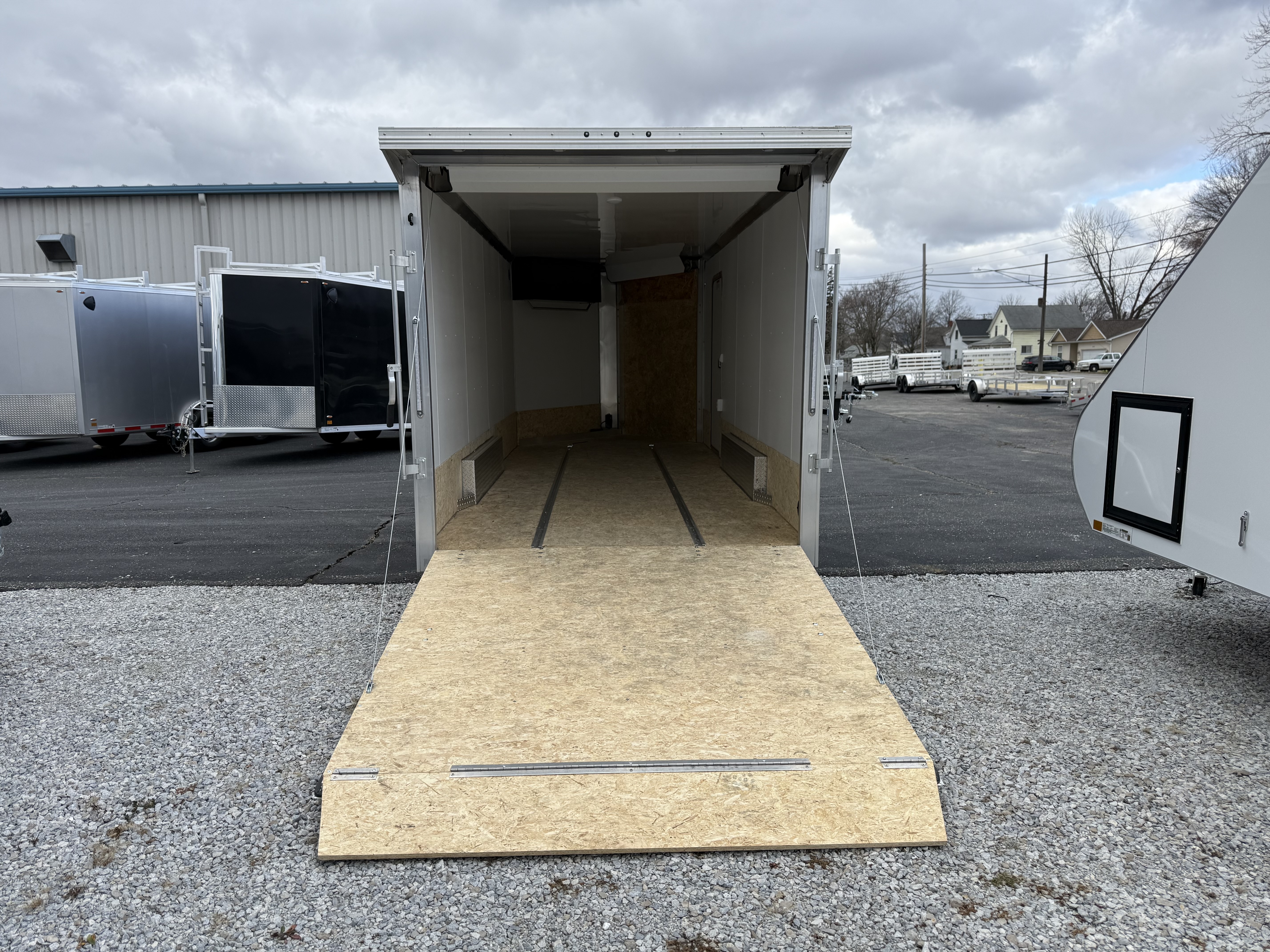 2026 Ez Hauler EZES 7.5X18 Enclosed Snowmobile Trailer New Unit Sales