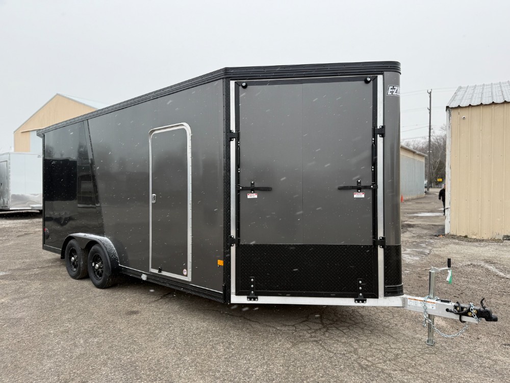 2026 Ez Hauler EZES 7.5X18 Enclosed Snowmobile Trailer New Unit Sales
