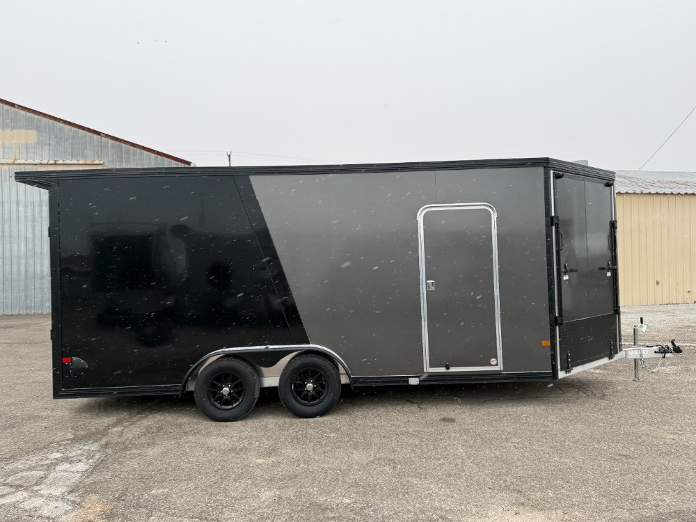 2026 Ez Hauler EZES 7.5X18 Enclosed Snowmobile Trailer New Unit Sales