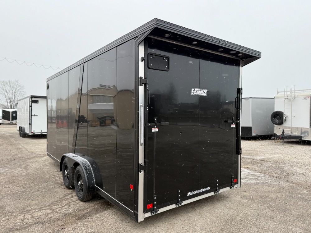 2026 Ez Hauler EZES 7.5X18 Enclosed Snowmobile Trailer New Unit Sales