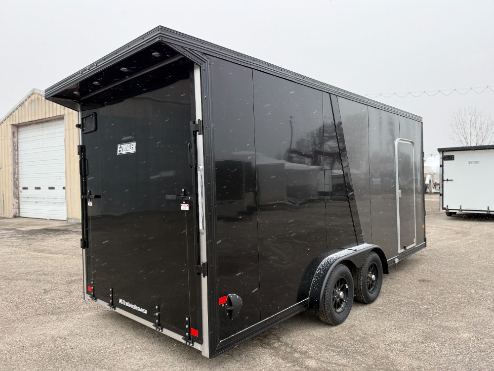 2026 Ez Hauler EZES 7.5X18 Enclosed Snowmobile Trailer New Unit Sales