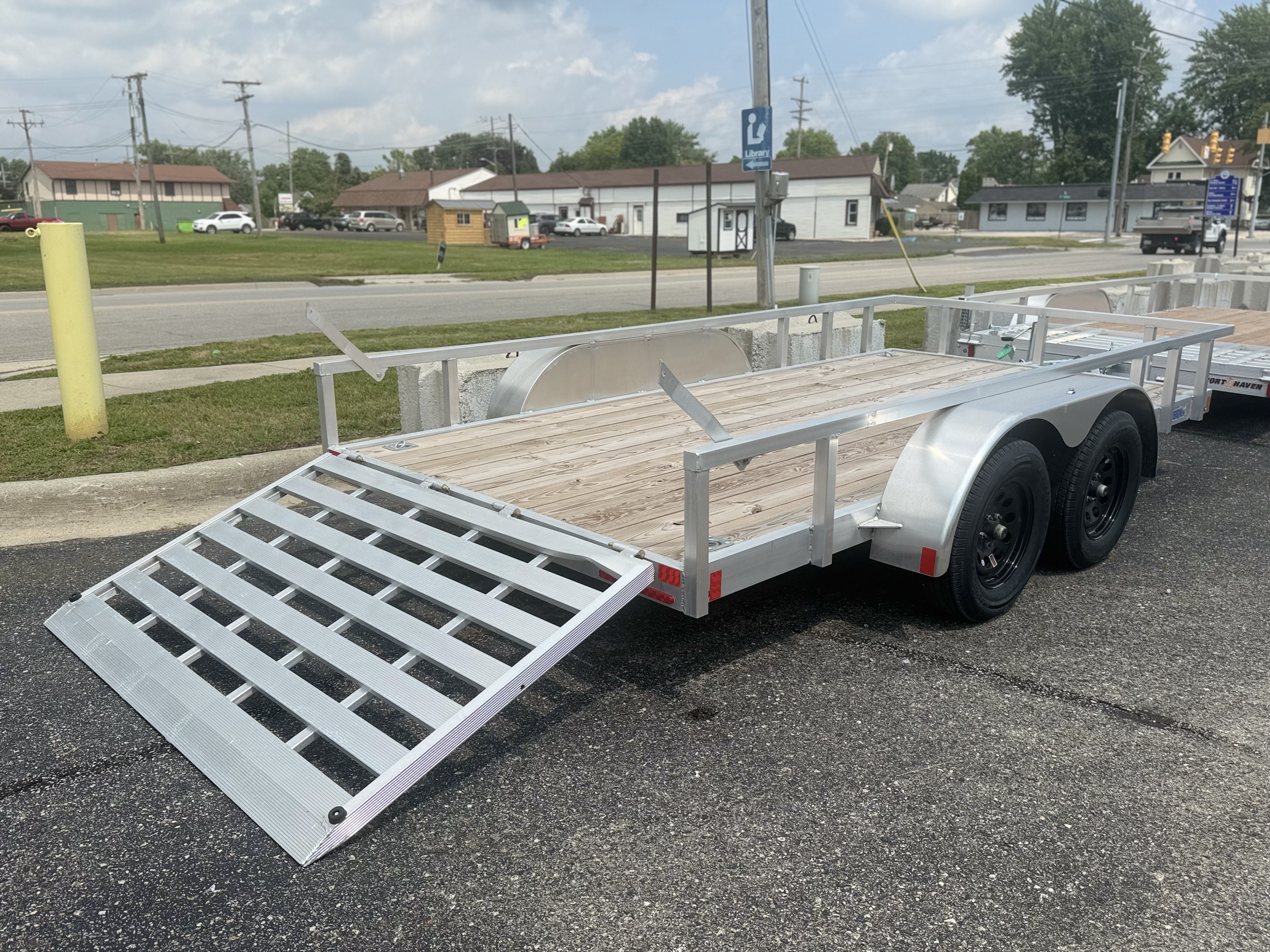 2026 Mission 6.5x14 Wood Deck 2.0 Open Landscape Trailer New Unit Sales