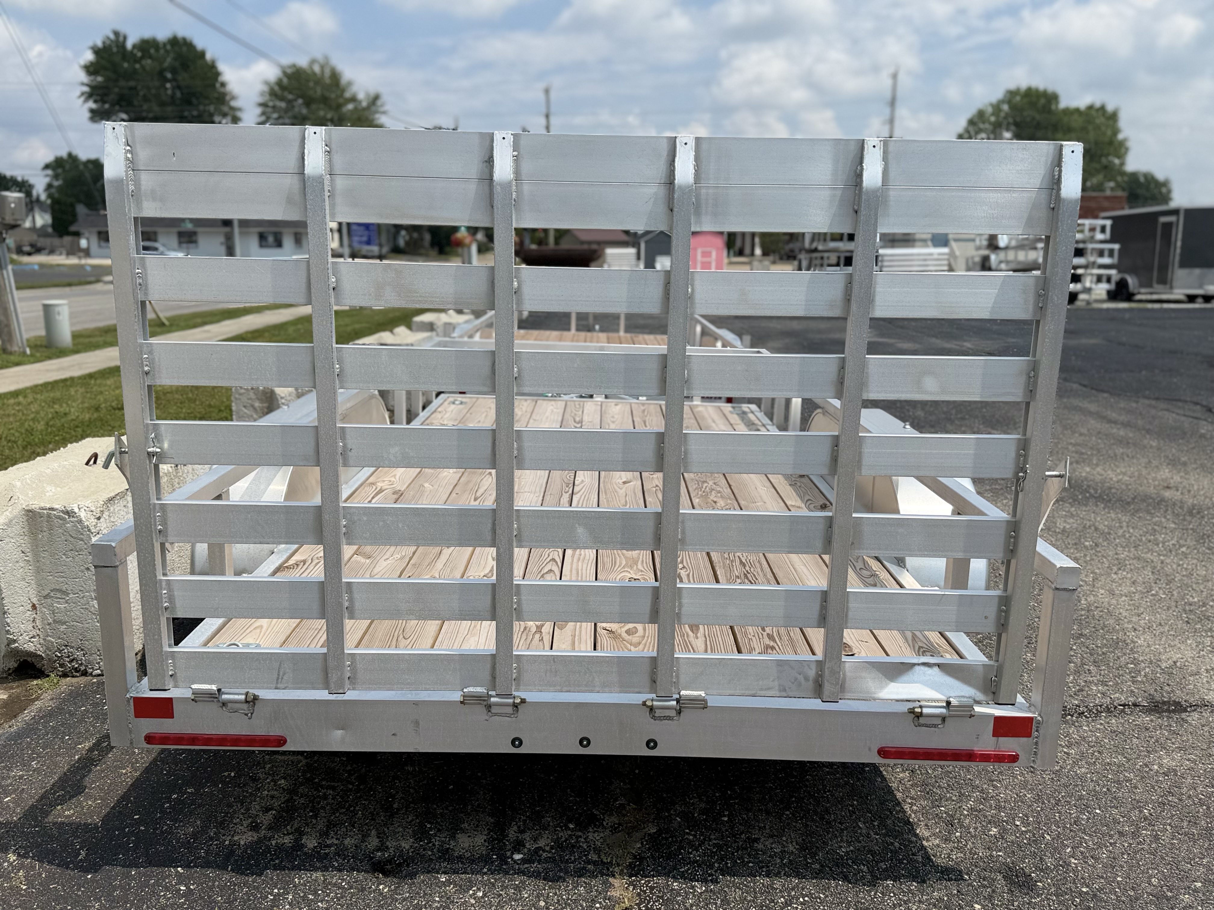 2026 Mission 6.5x14 Wood Deck 2.0 Open Landscape Trailer New Unit Sales