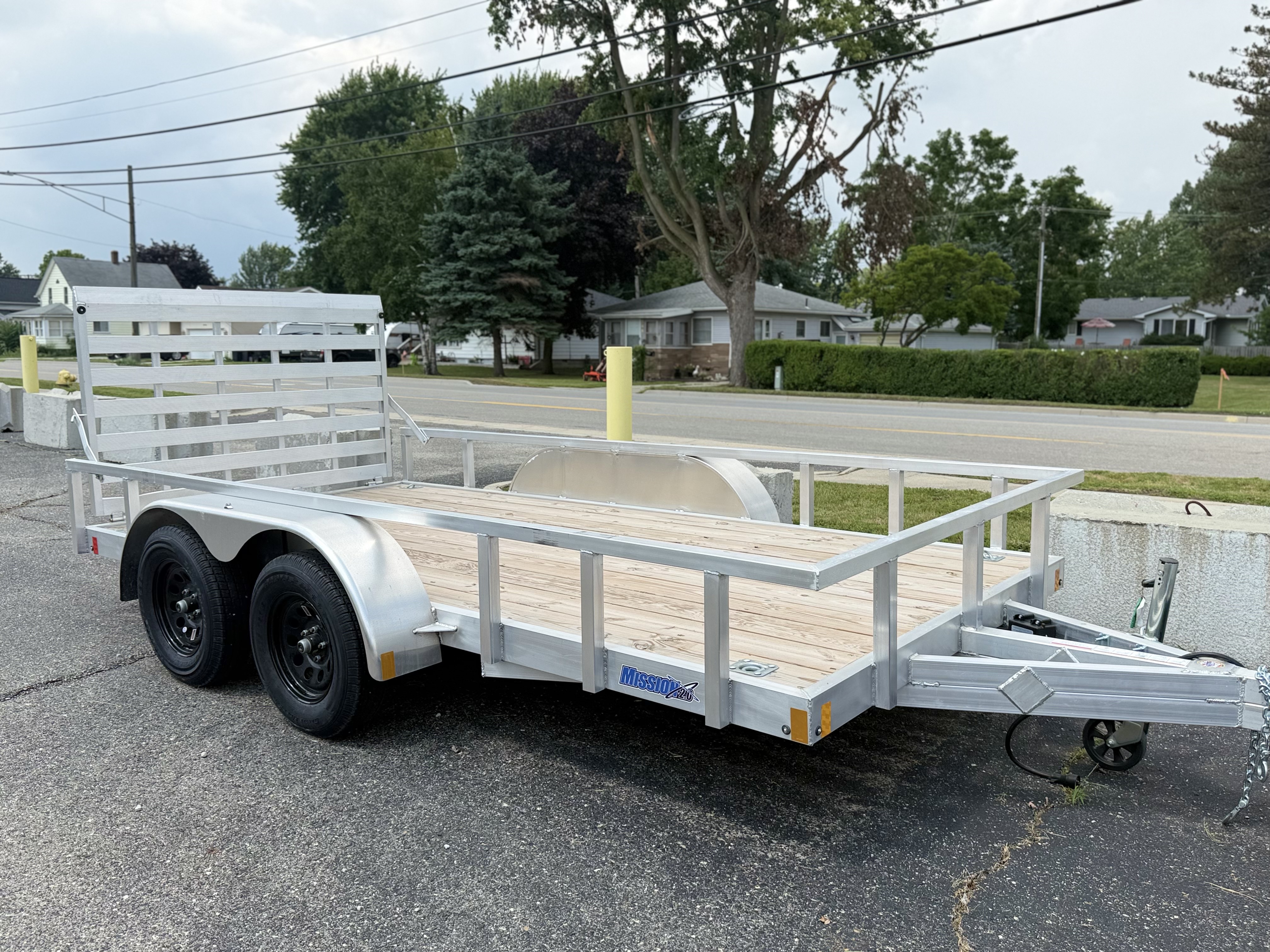 2026 Mission 6.5x14 Wood Deck 2.0 Open Landscape Trailer New Unit Sales