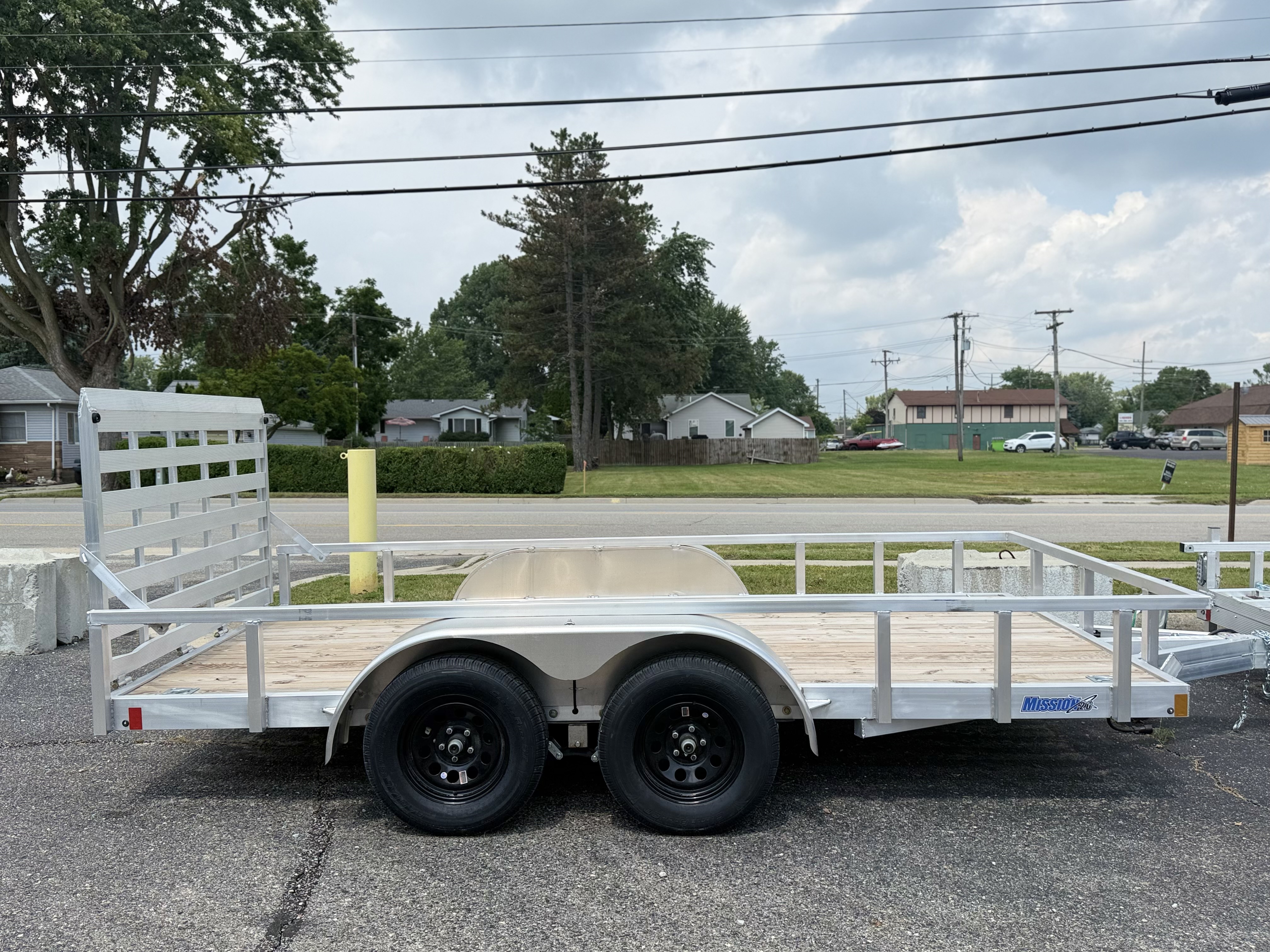 2026 Mission 6.5x14 Wood Deck 2.0 Open Landscape Trailer New Unit Sales