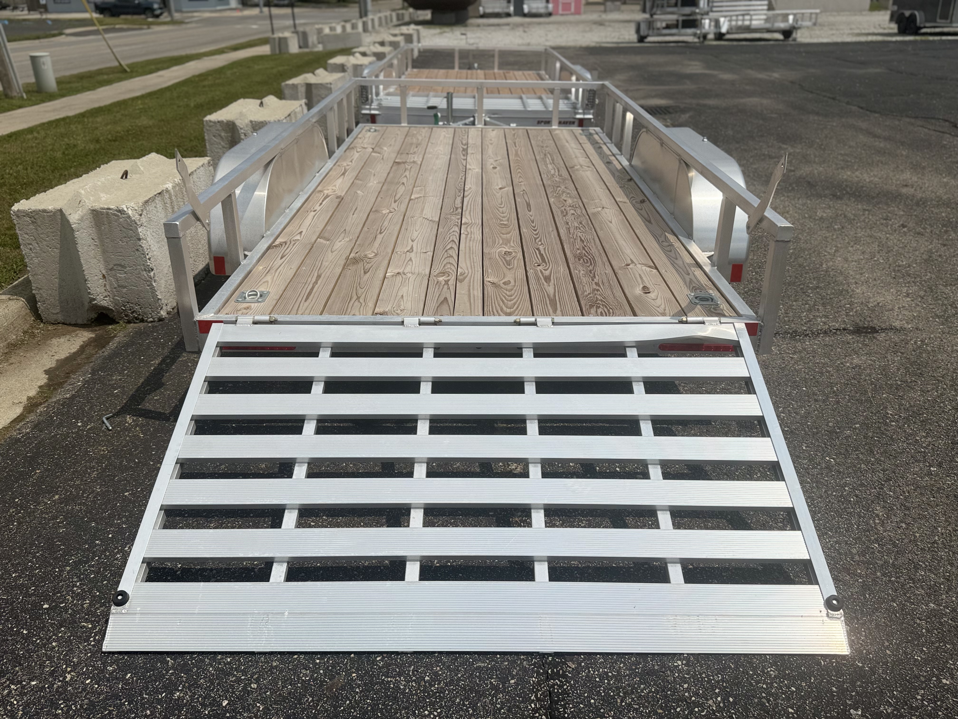 2026 Mission 6.5x14 Wood Deck 2.0 Open Landscape Trailer New Unit Sales
