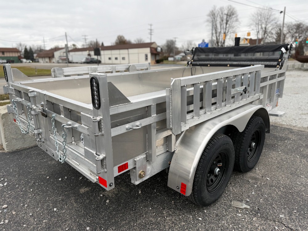 2026 Mission 6X12 Aluminum Commercial Dump Trailer New Unit Sales