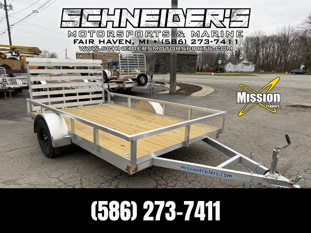 2026 Mission MU 80" X 12' WR 2.0 Utility Trailer New Unit Sales