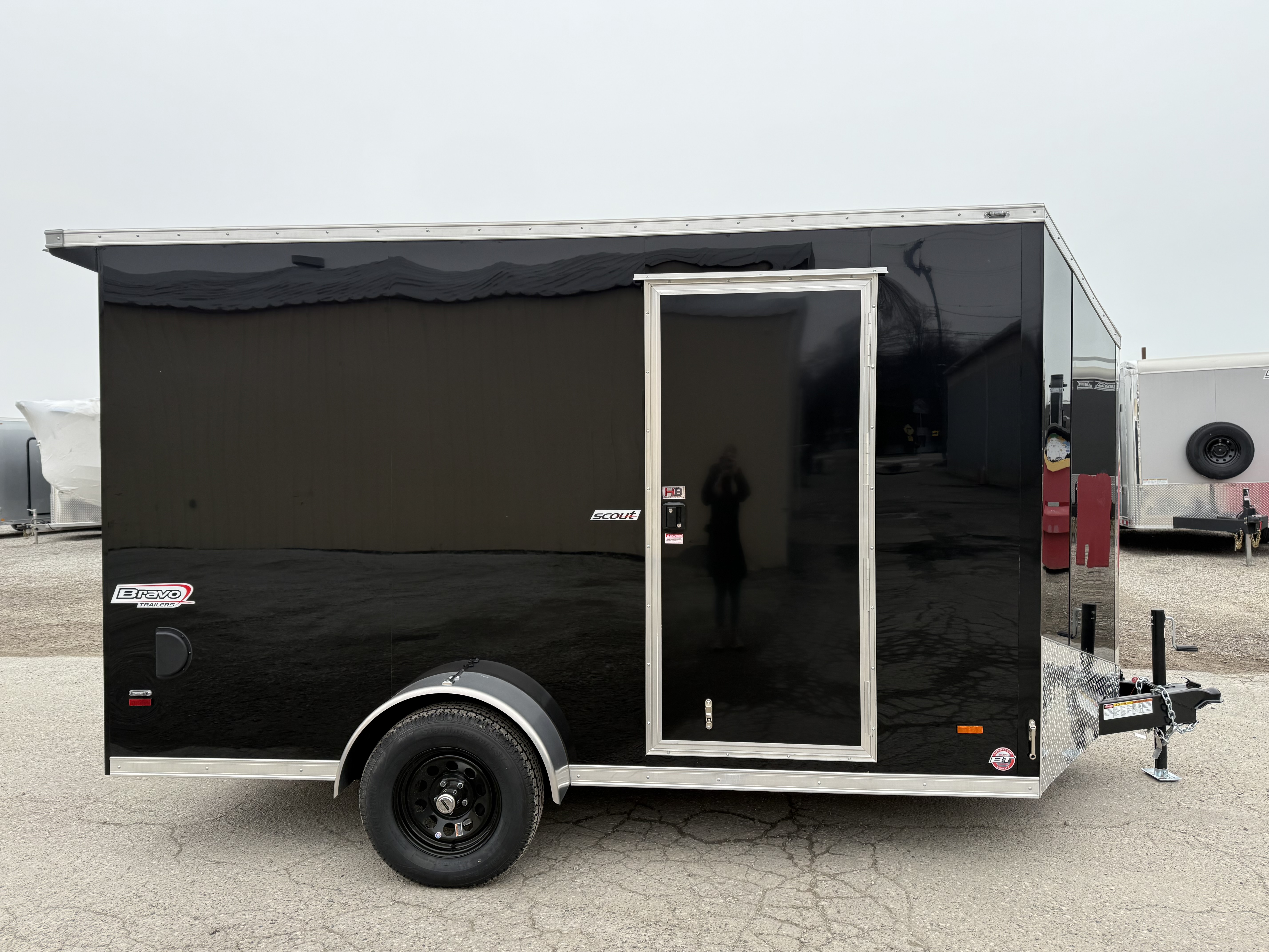2026 Bravo 7X12 Scout Single Axle Enclosed Cargo Trailer Cargo Trailer