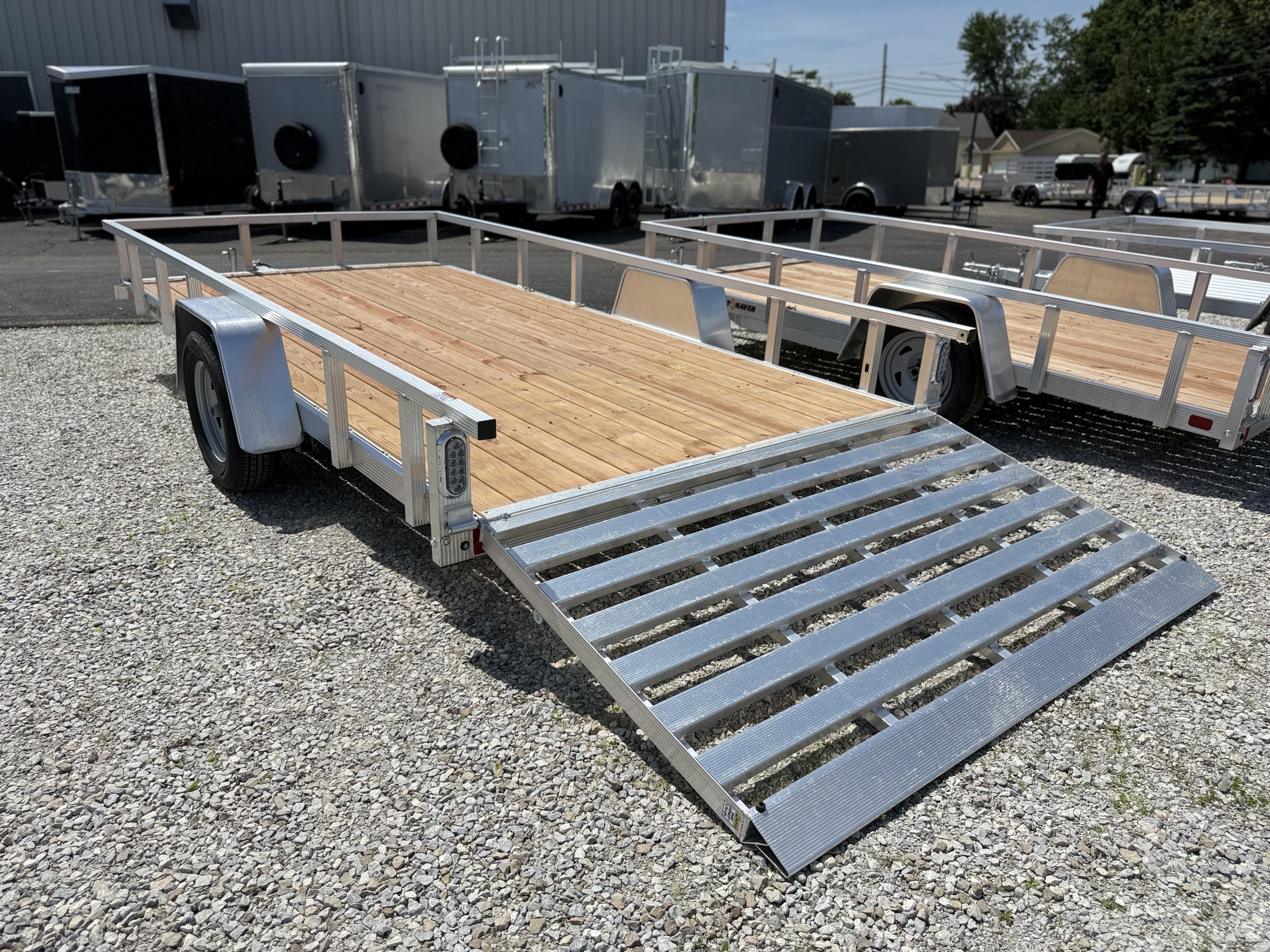 2026 Sport Haven 7x14 Aluminum Utility Trailer New Unit Sales