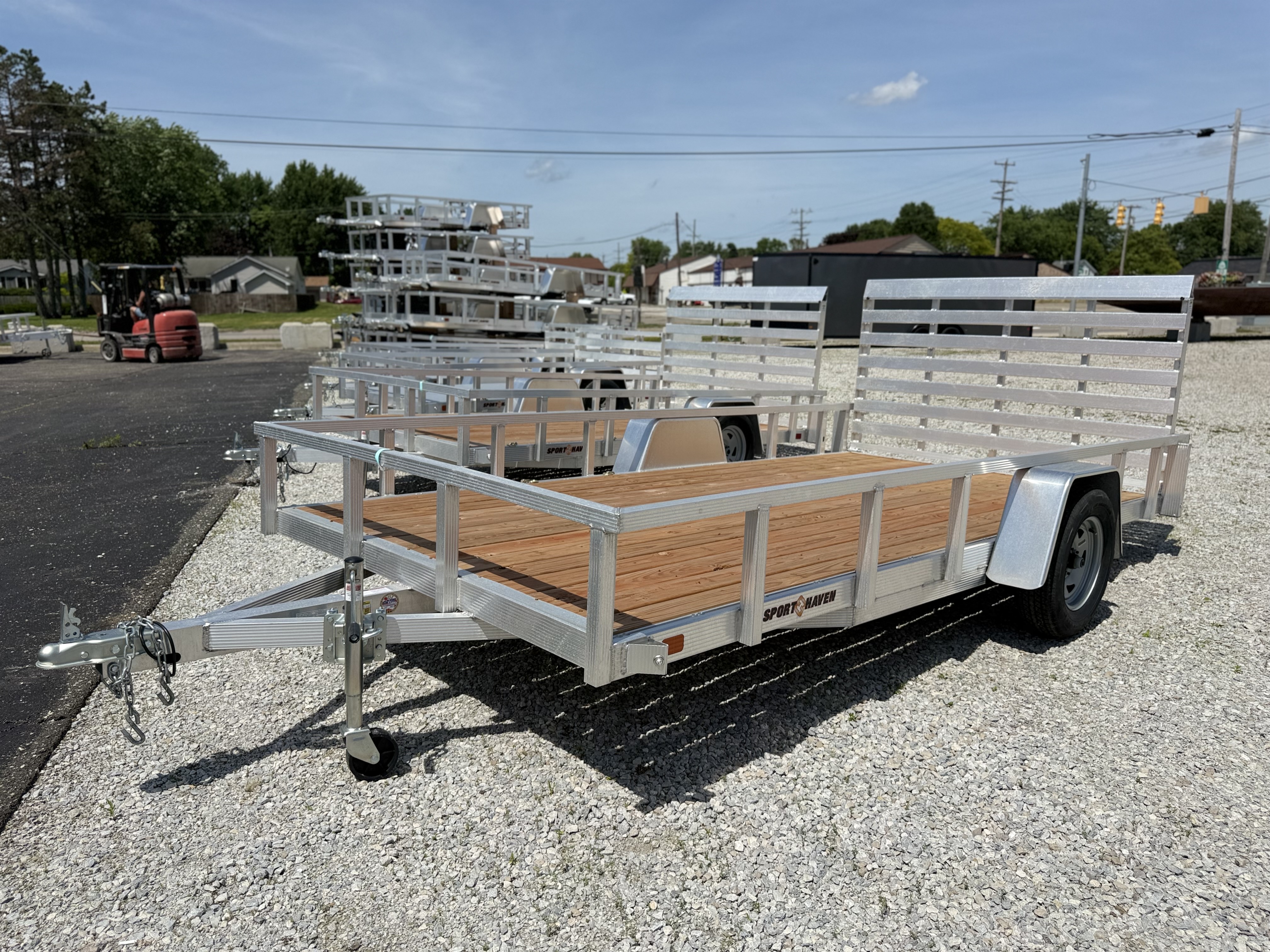 2026 Sport Haven 7x14 Aluminum Utility Trailer New Unit Sales