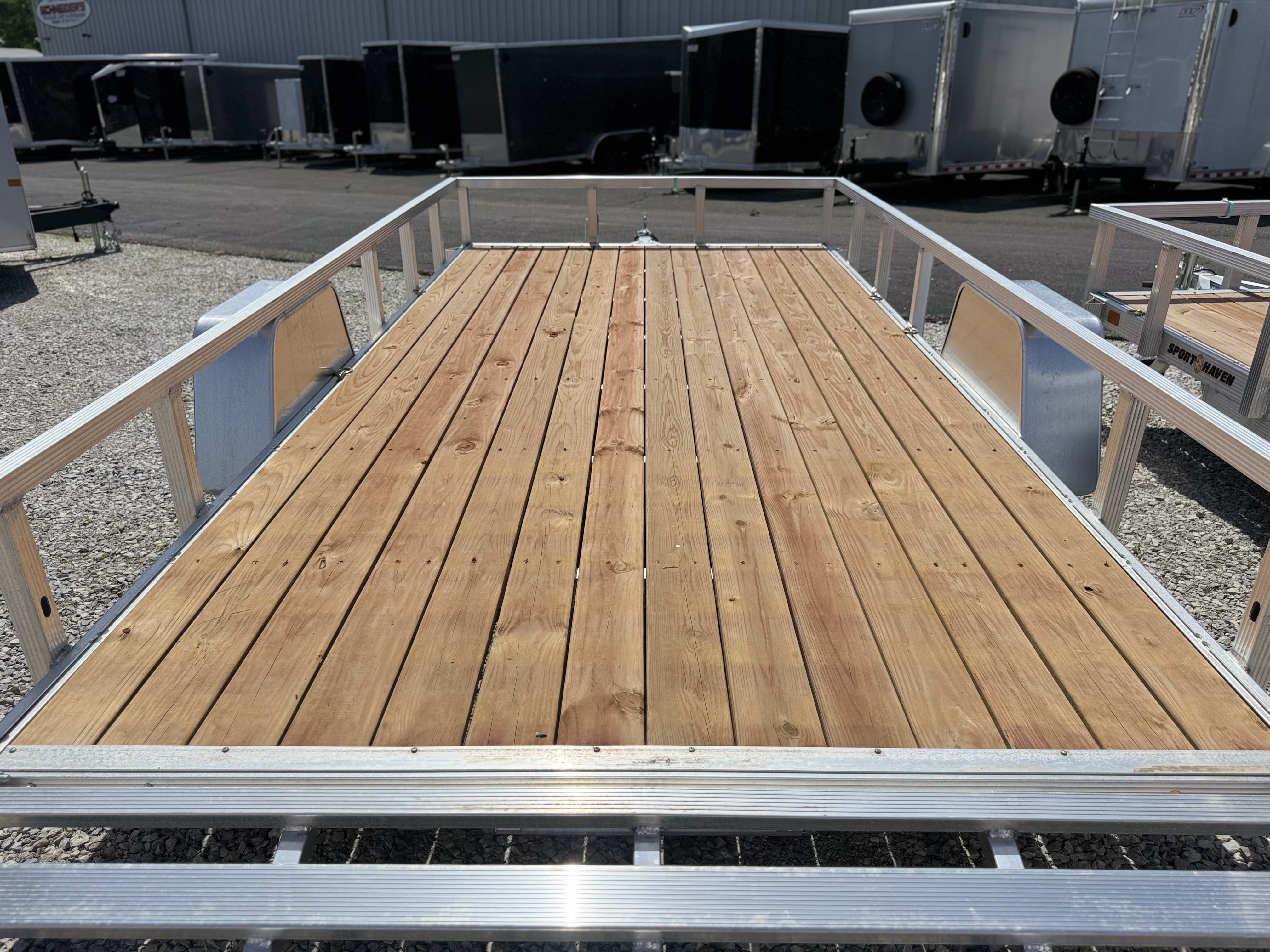 2026 Sport Haven 7x14 Aluminum Utility Trailer New Unit Sales