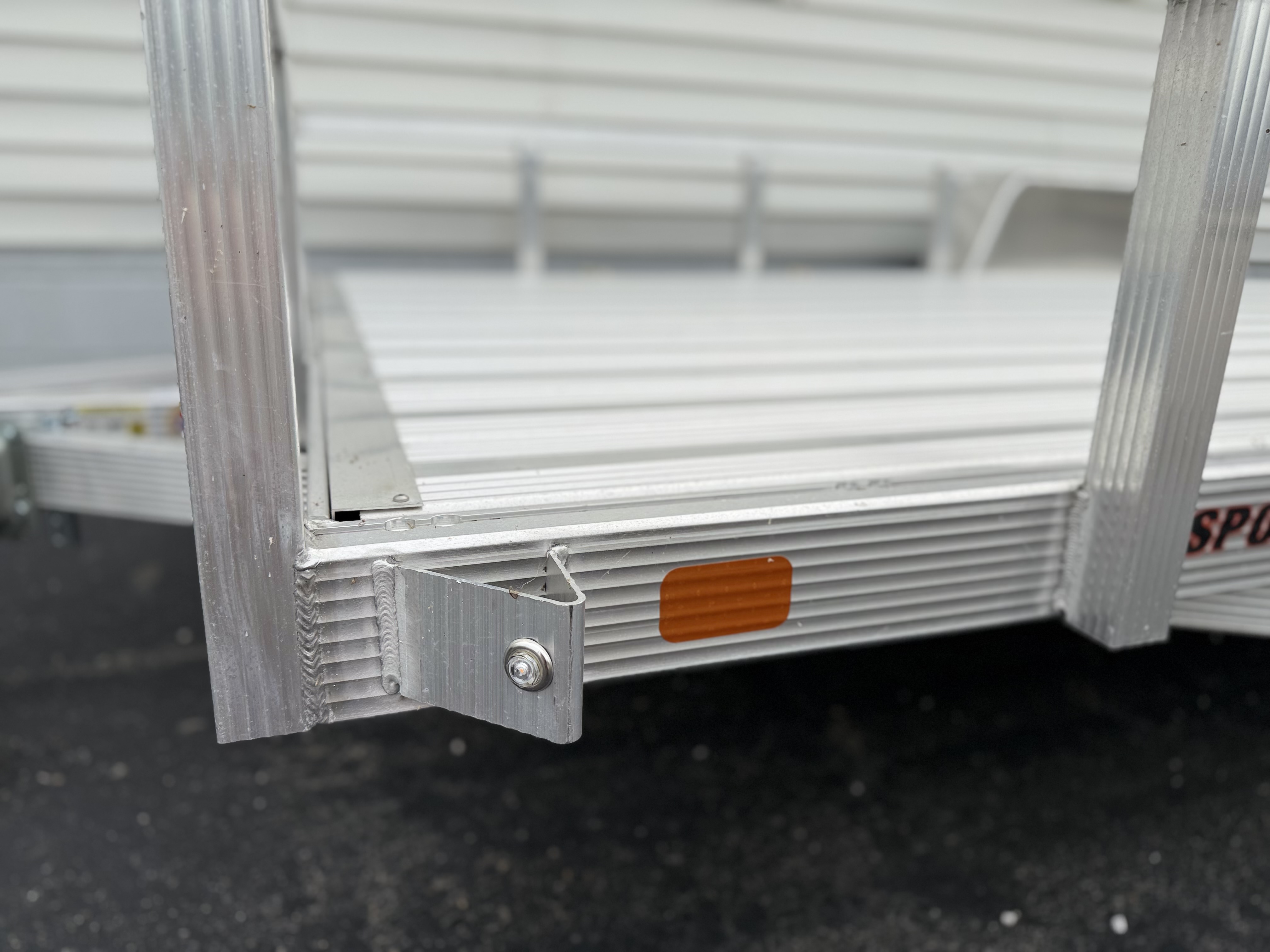 2026 Sport Haven 6x12 Aluminum Deluxe w/ Folding Ramp Utility Trailer Utility Trailer
