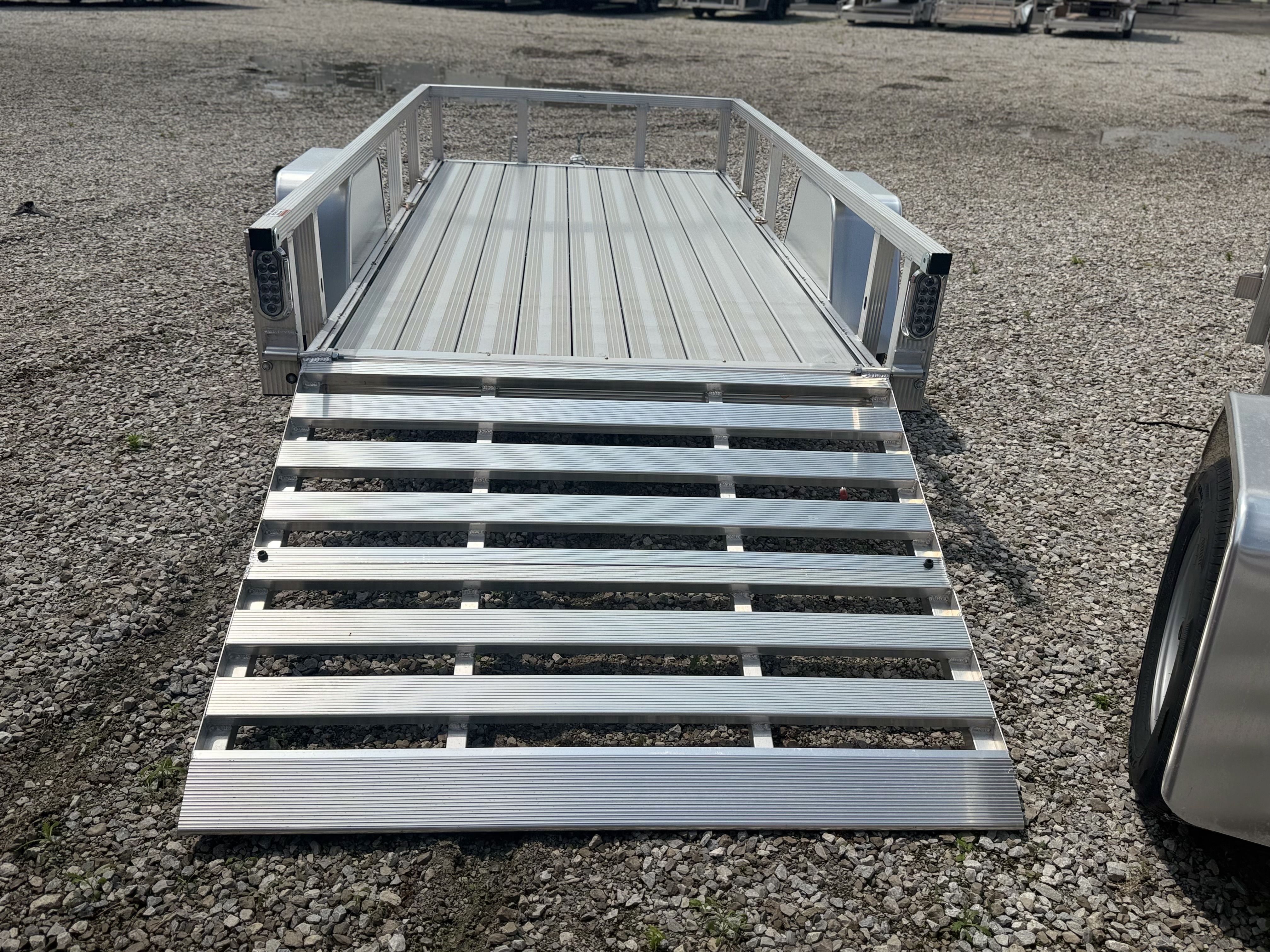 2026 Sport Haven 5x10 Aluminum Deluxe w/ Folding Ramp Utility Trailer New Unit Sales