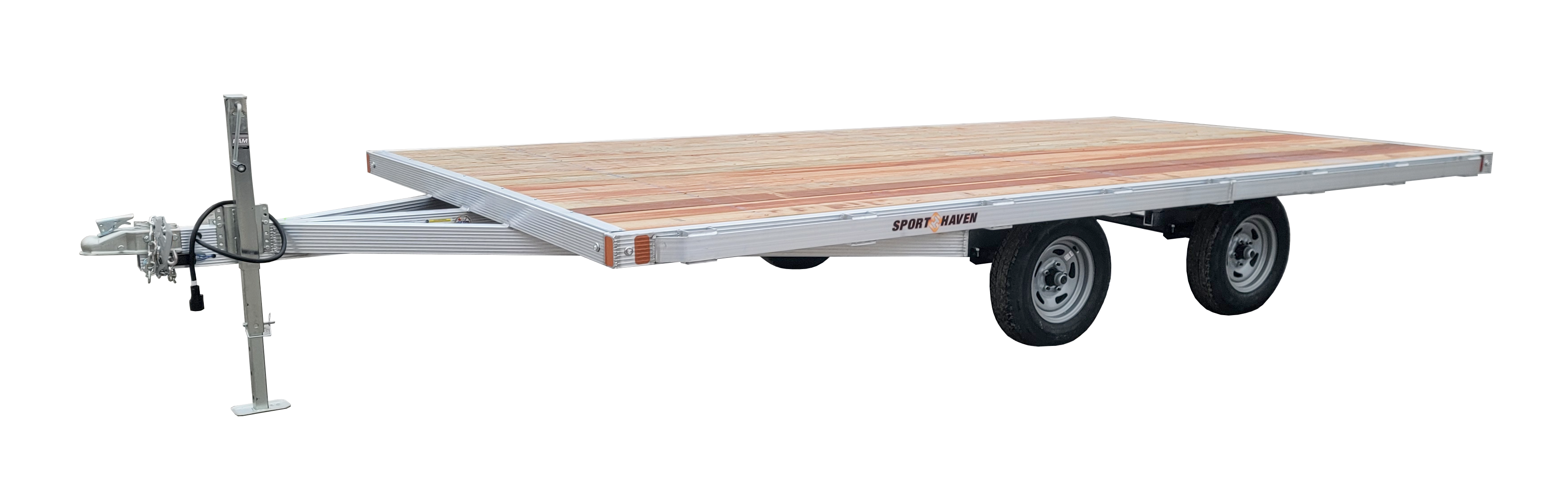 2026 Sport Haven 16’ 6.4K Tandem Axle Aluminum Deckover Utility Trailer New Unit Sales