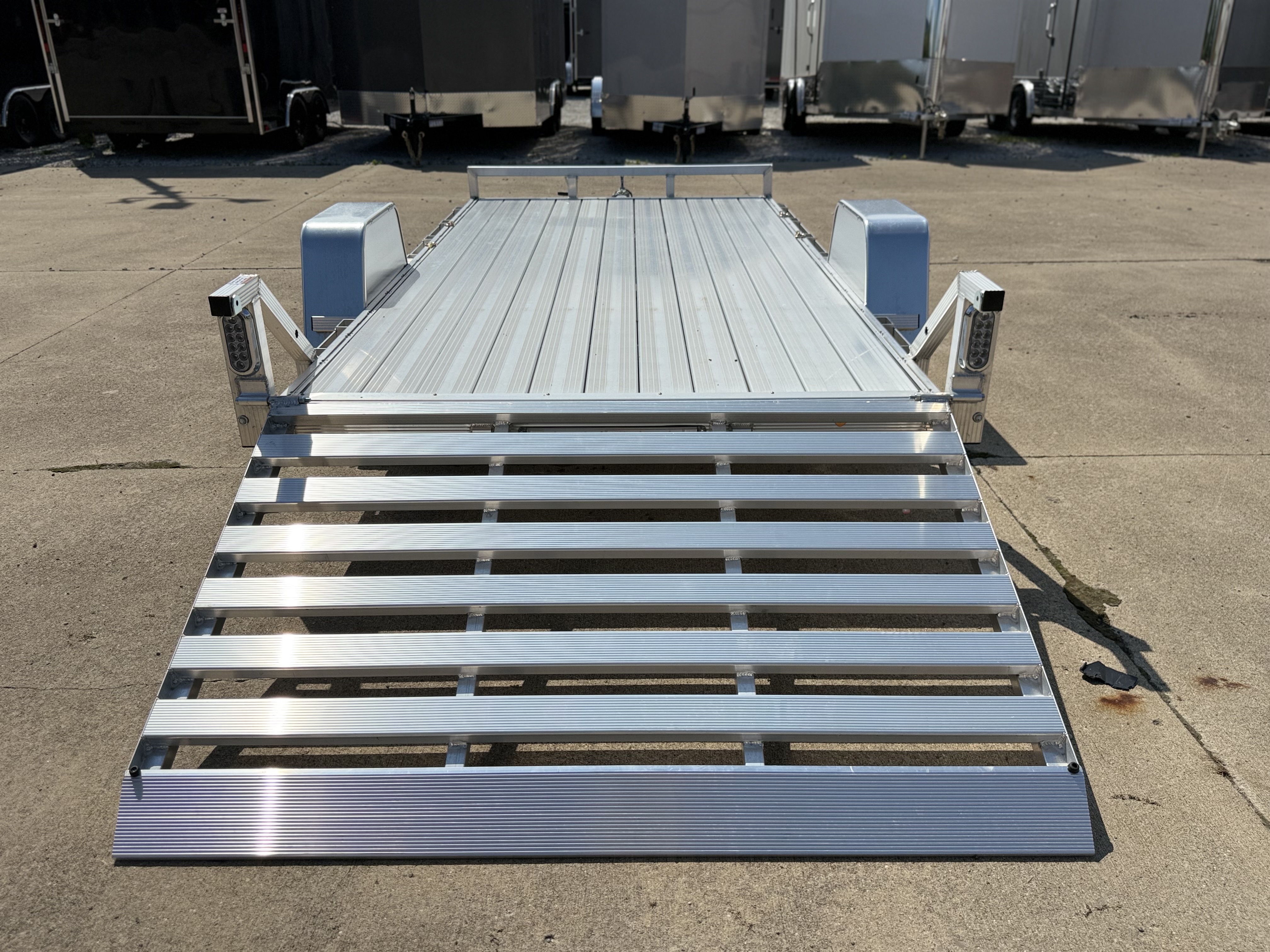 2026 Sport Haven 6x12 Aluminum Deluxe Utility Trailer New Unit Sales