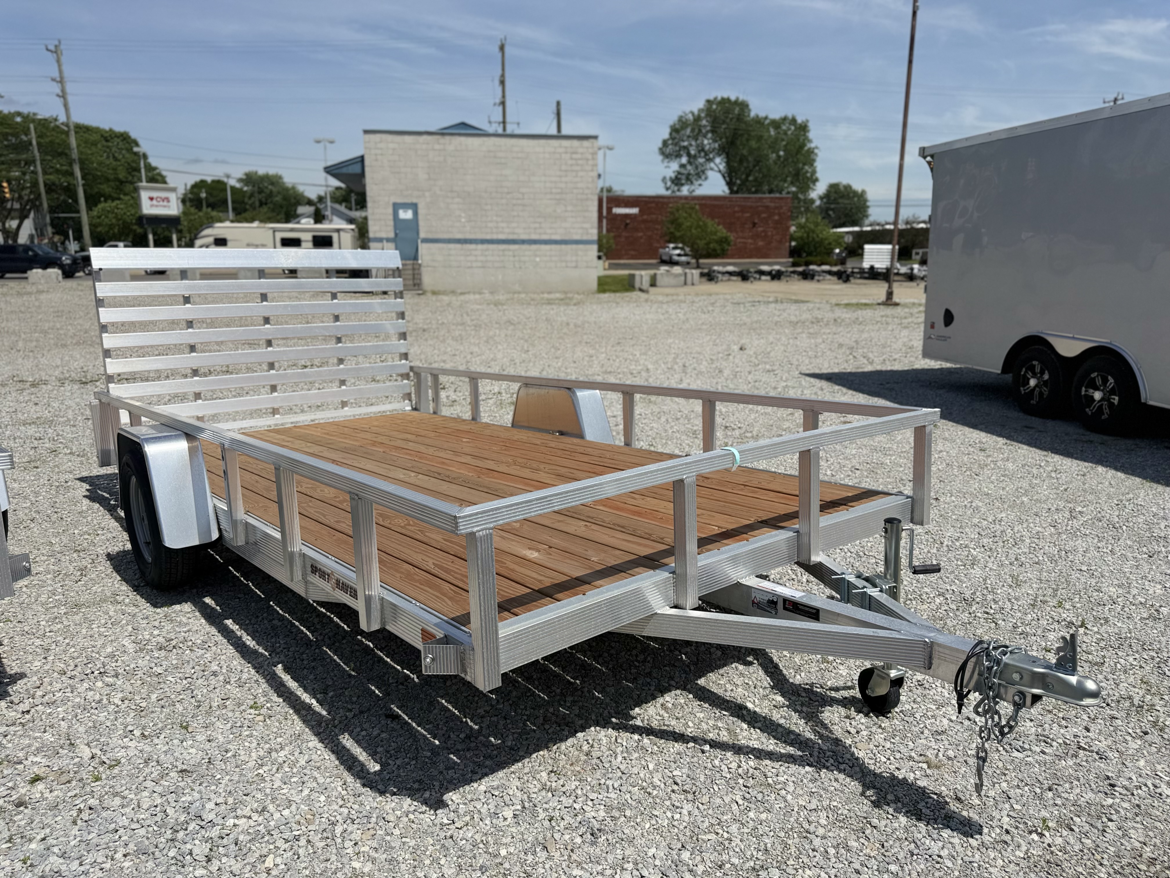 2026 Sport Haven 7x14 Aluminum Utility Trailer New Unit Sales