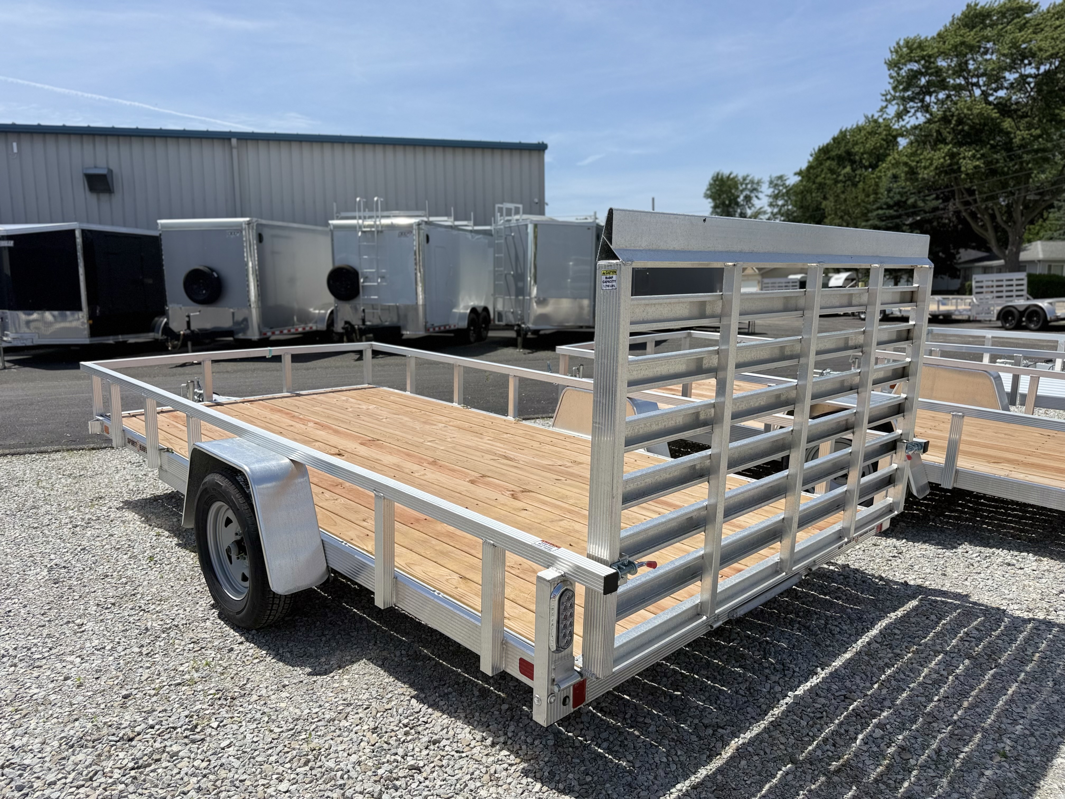2026 Sport Haven 7x14 Aluminum Utility Trailer New Unit Sales