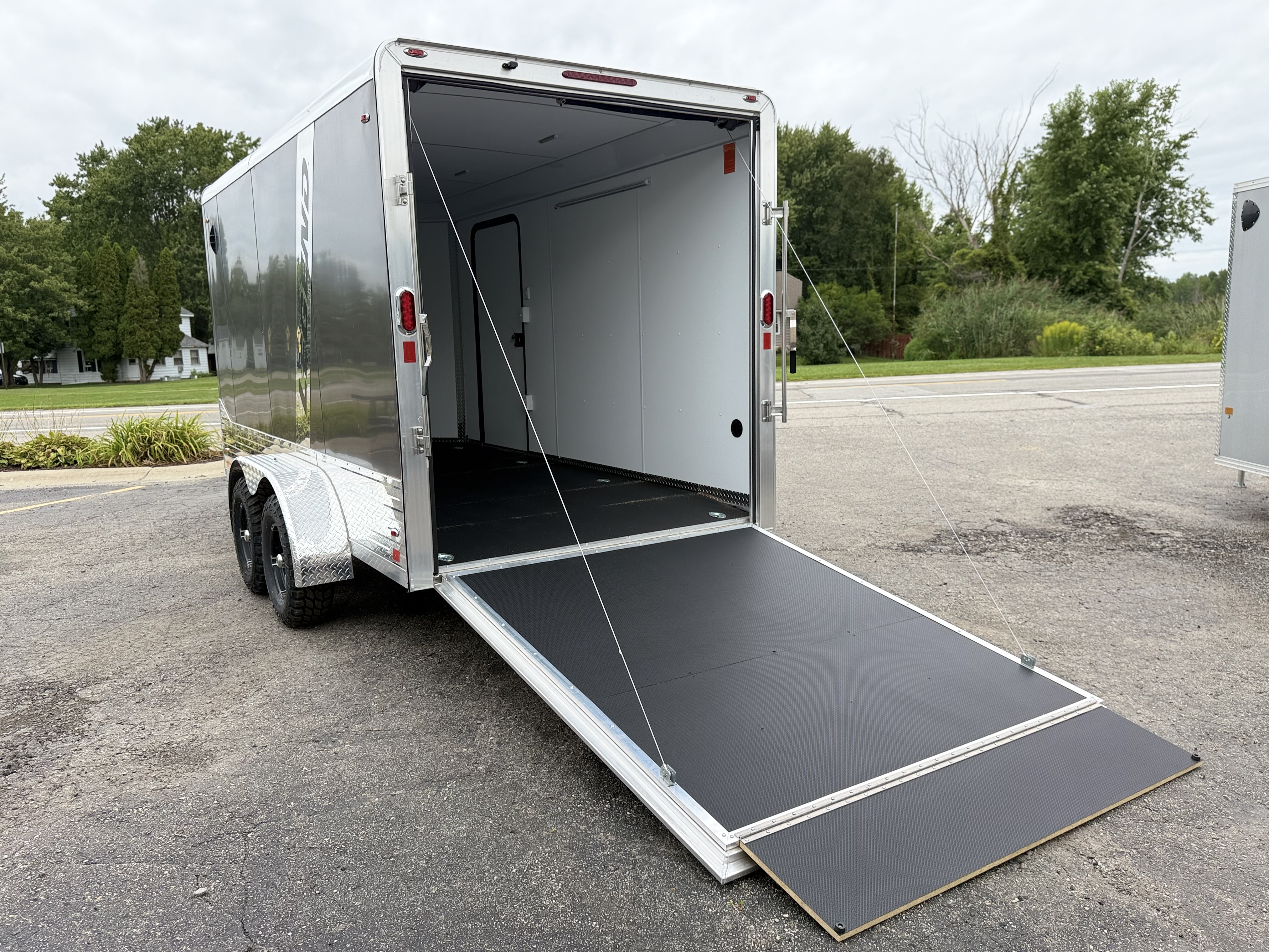 2026 Legend Trailers 7x17 Deluxe V-Nose Tandem Axle Enclosed Cargo Trailer Cargo Trailer