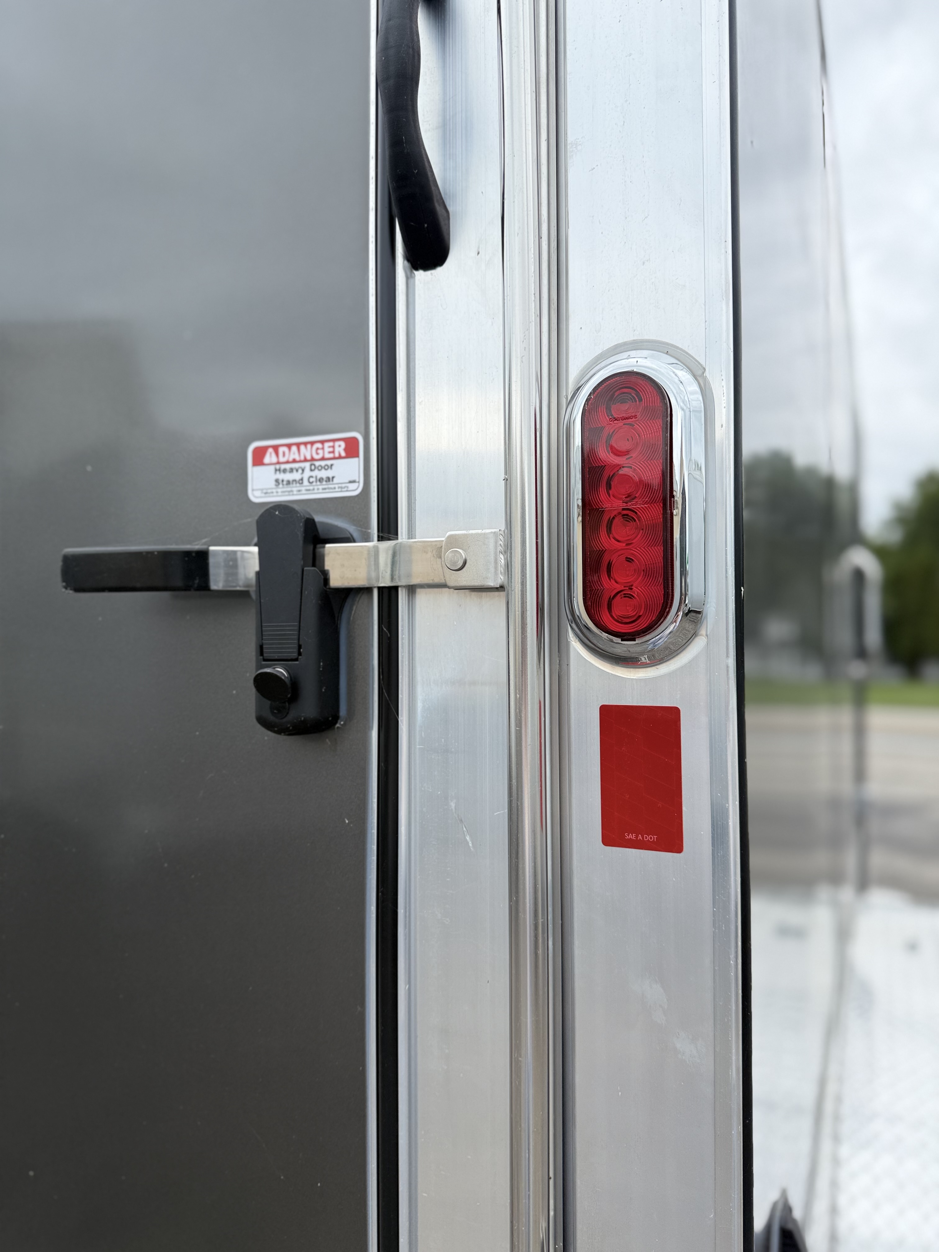 2026 Legend Trailers 7x17 Deluxe V-Nose Tandem Axle Enclosed Cargo Trailer Cargo Trailer
